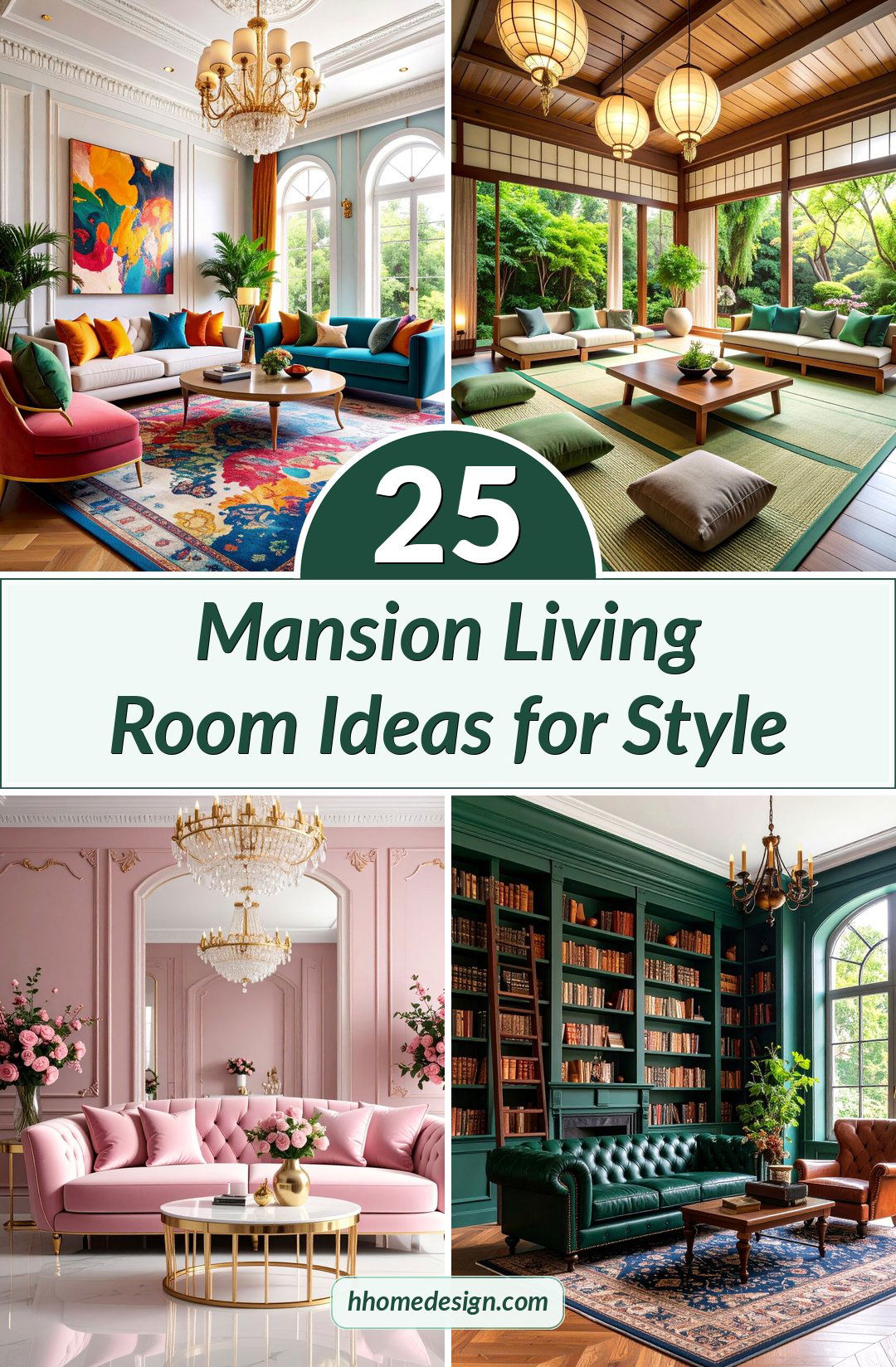 25 Mansion Living Room Ideas for Style