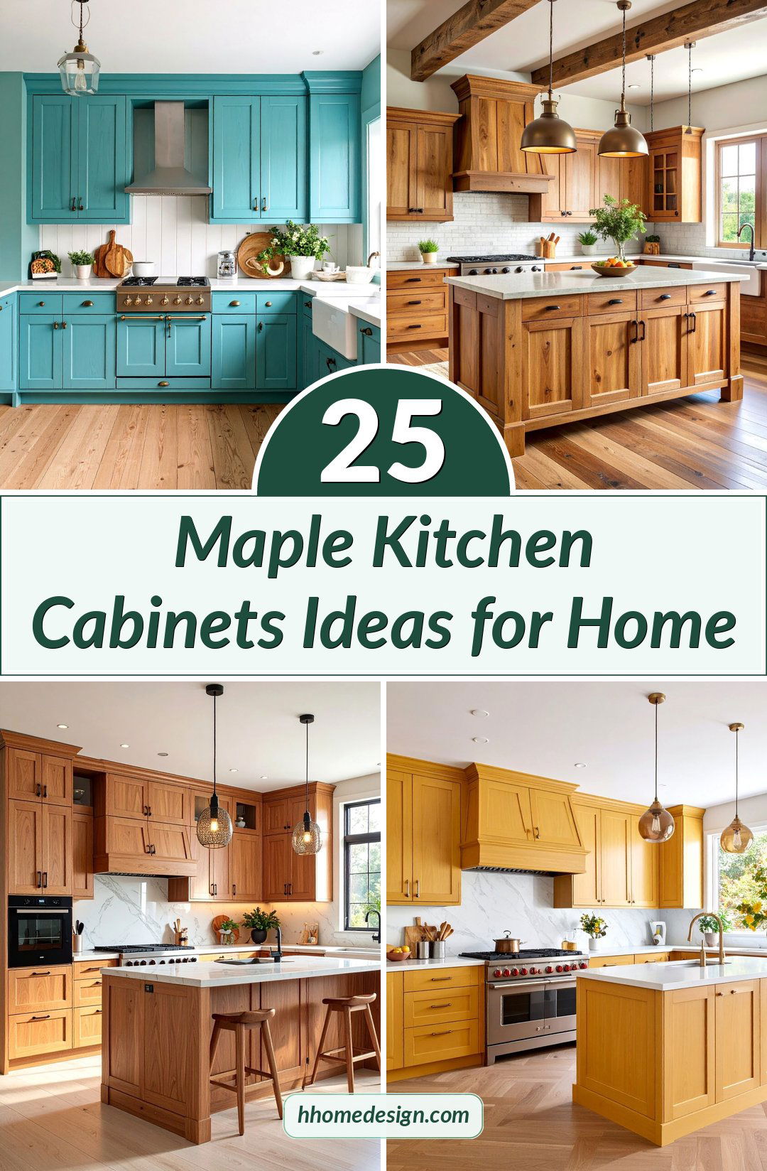 25 Maple Kitchen Cabinets Ideas for Home