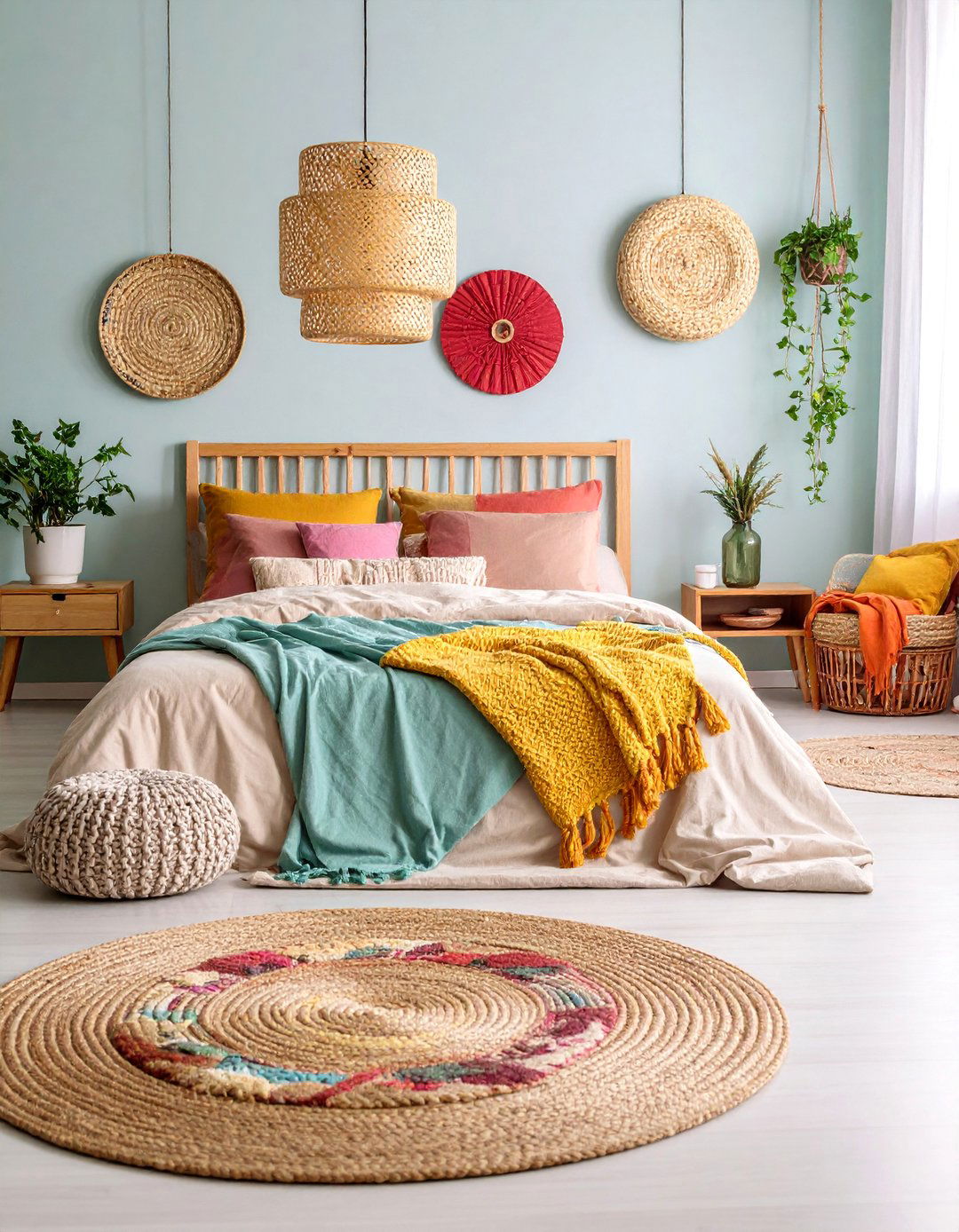 Marmoleum Bedroom Flooring with Natural Linoleum Composition - 25 Bedroom Flooring Ideas