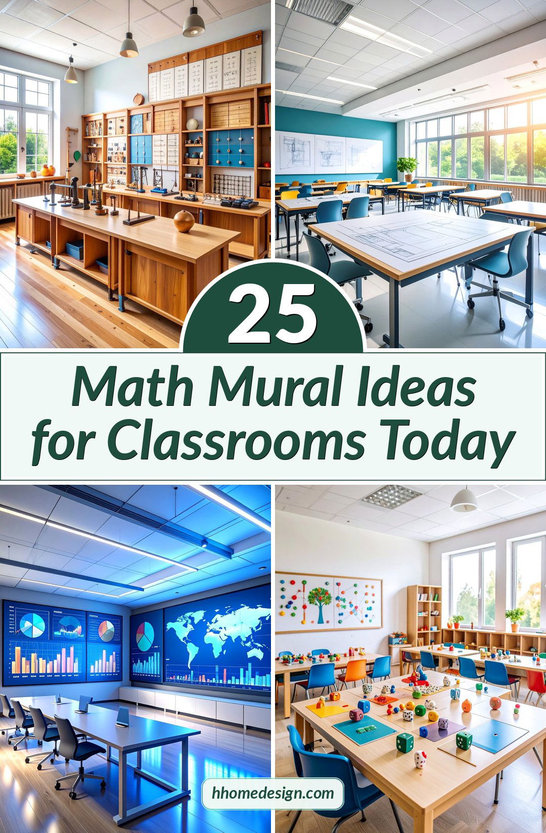 25 Math Mural Ideas for Classrooms Today