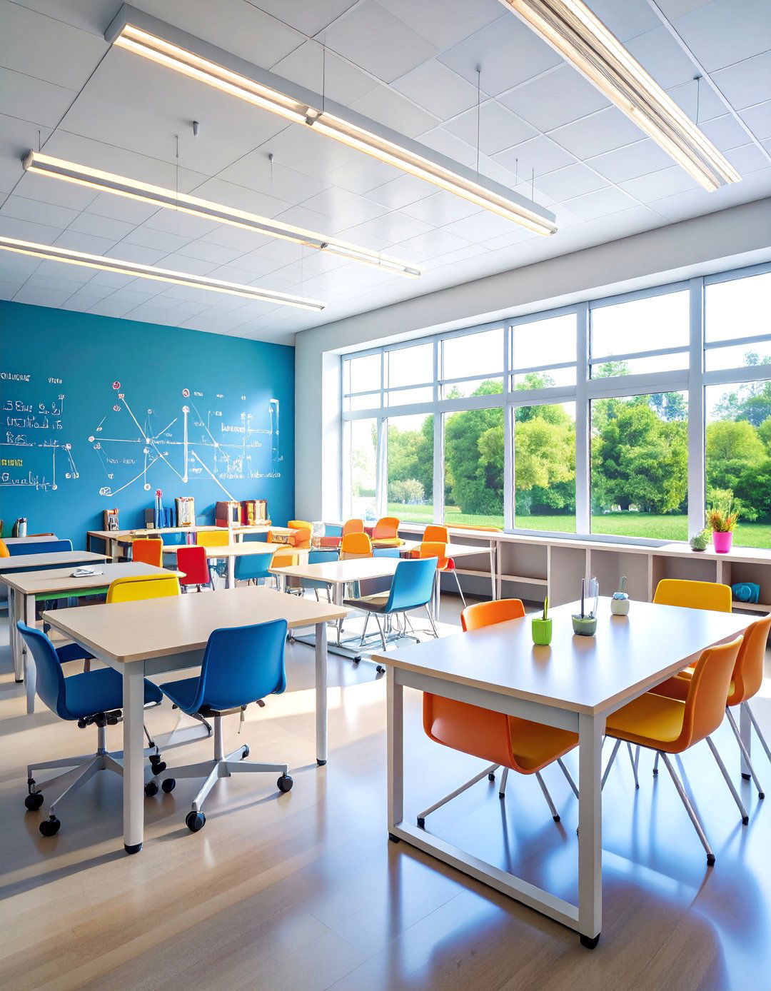 Mathematical Modeling Math Mural with Scientific Applications - 25 Math Mural Ideas