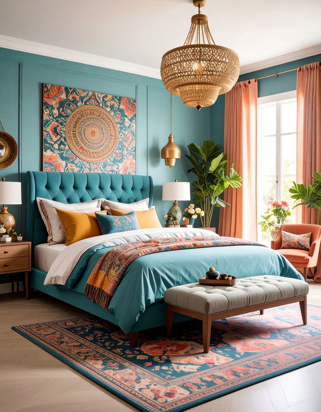 Maximalist Bedroom Expression - 25 Bedroom Decor Ideas