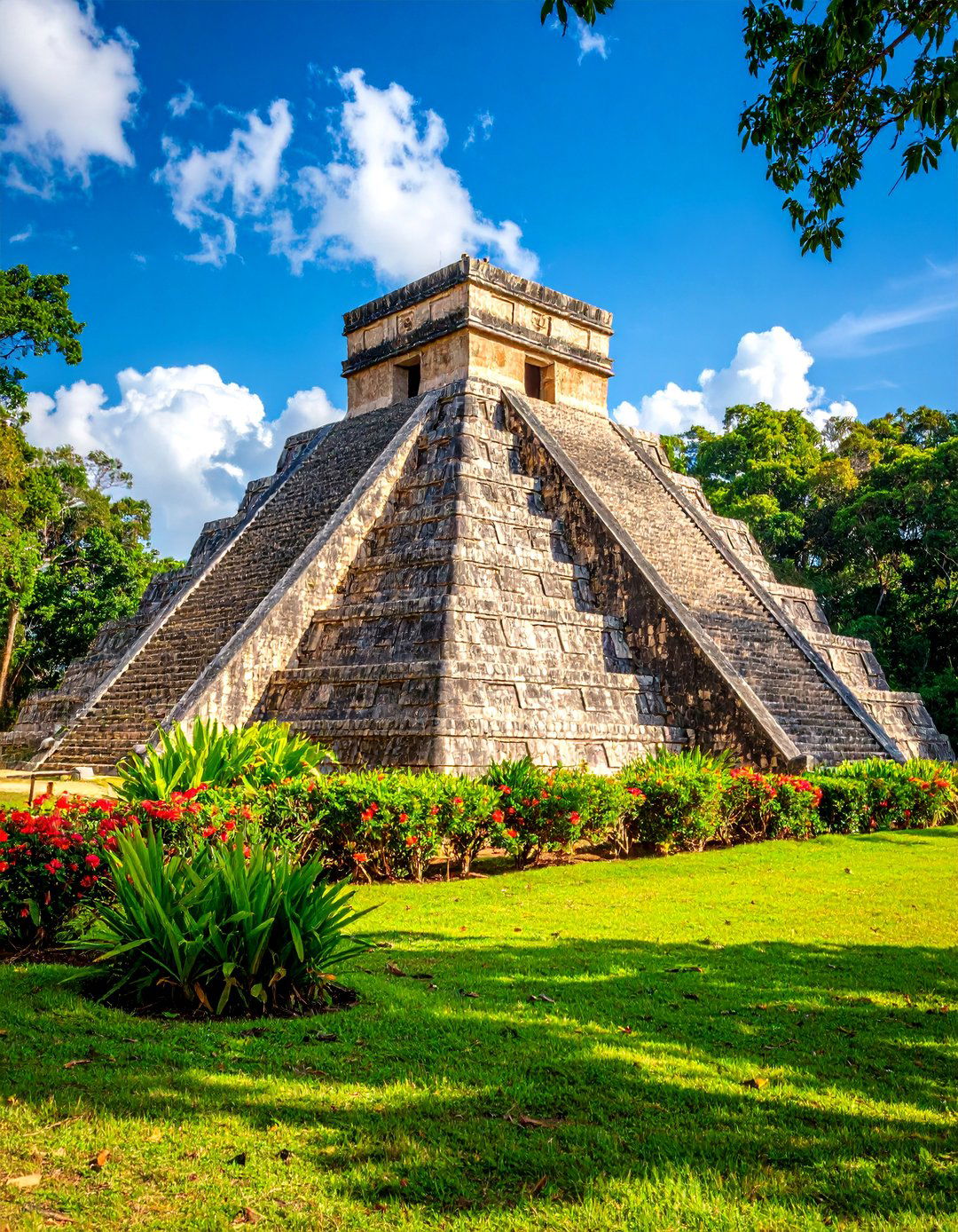 Mayan Temple Pyramid Greenhouse - 25 Fantasy Greenhouse Ideas