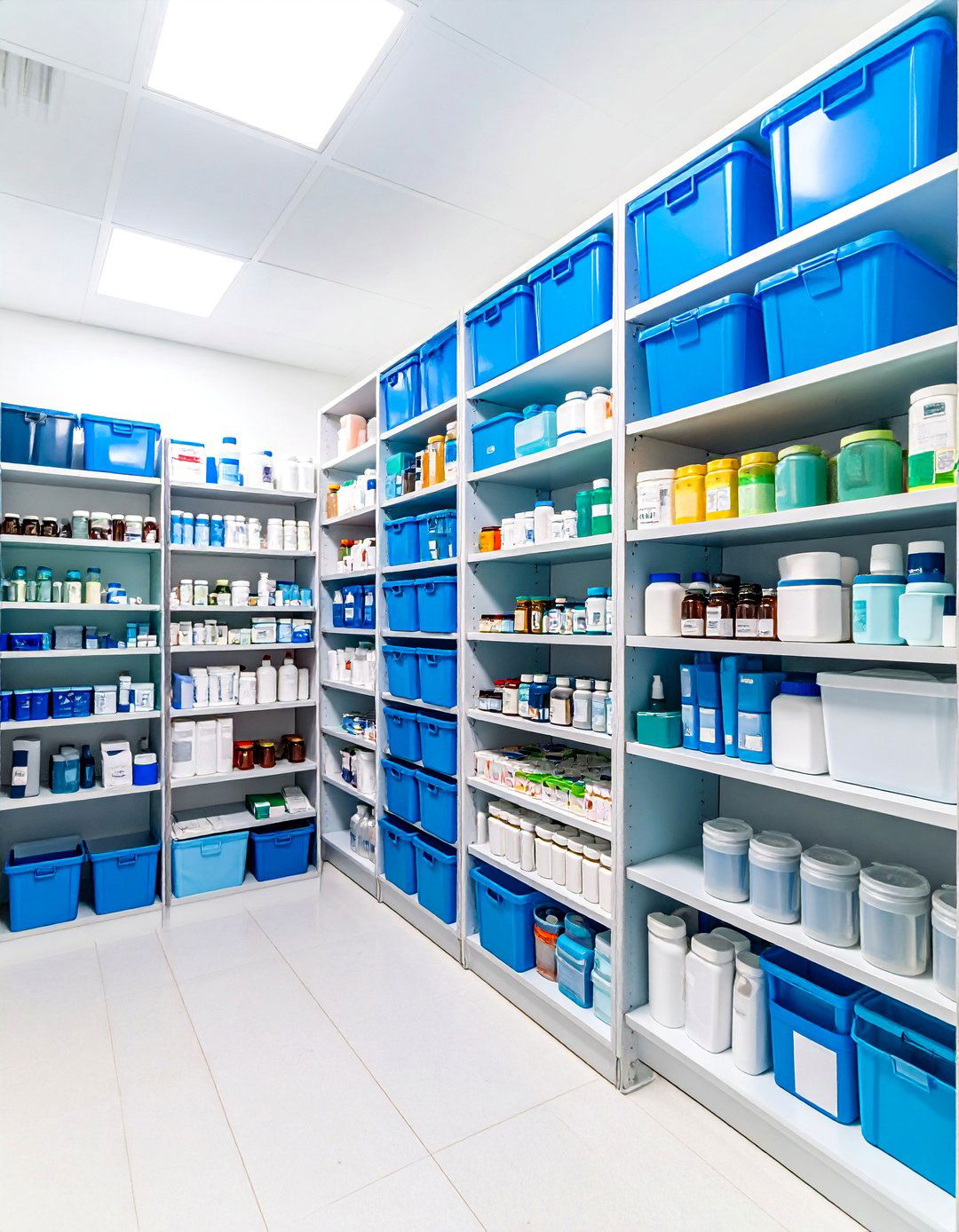Medicine Storage Backstock System with Rotation - 25 Medicine Storage Ideas
