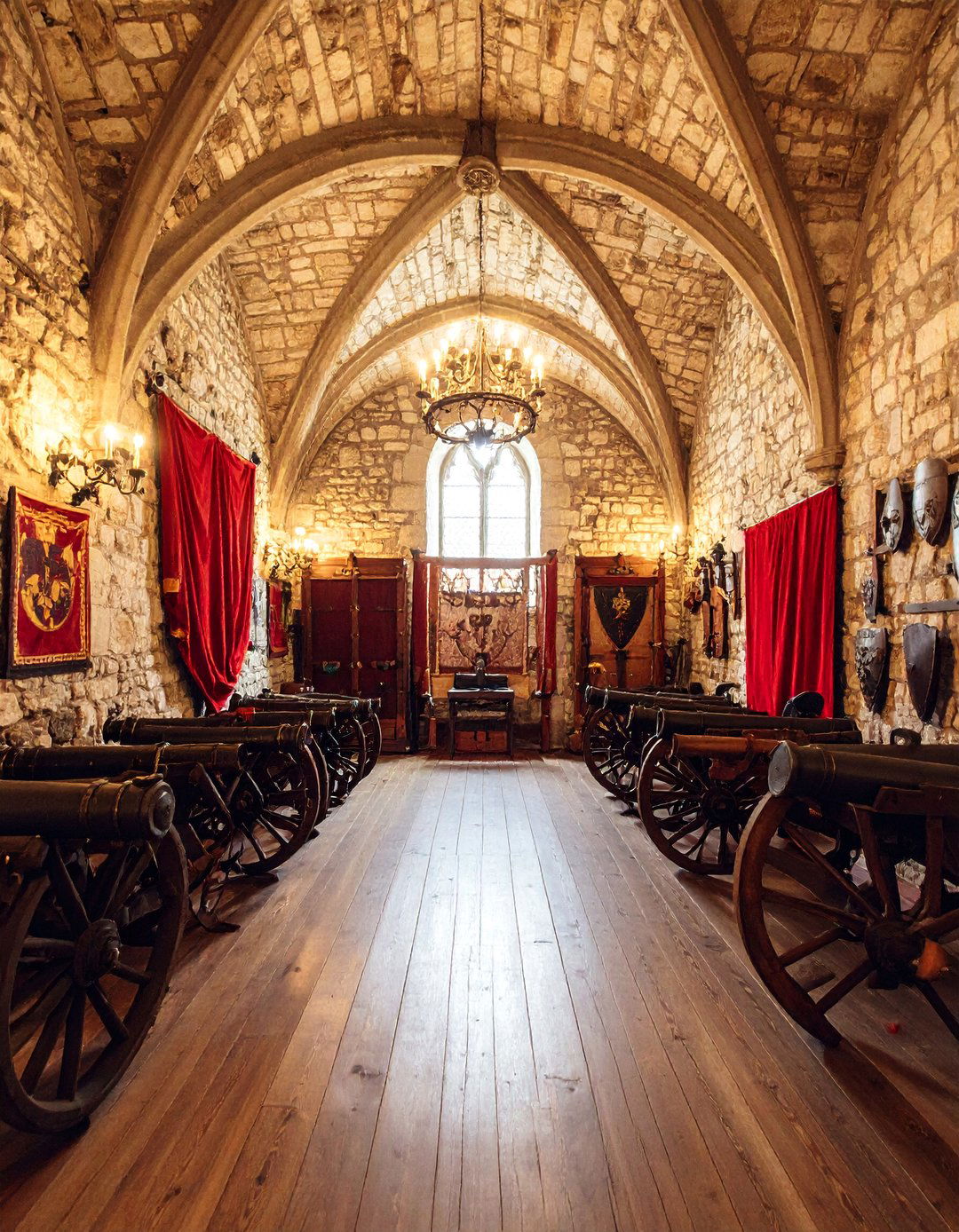 Medieval Castle Armory Theme - 25 Man Cave Gun Room Ideas