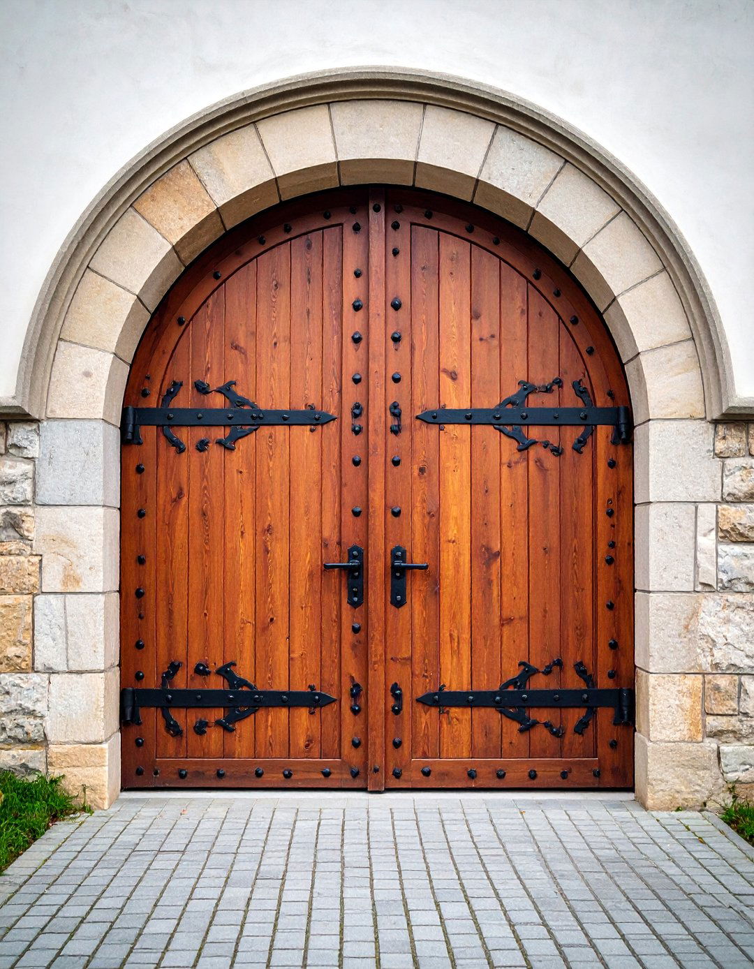 Medieval Castle Gate Entrance Garage Door Mural - 25 Garage Door Murals