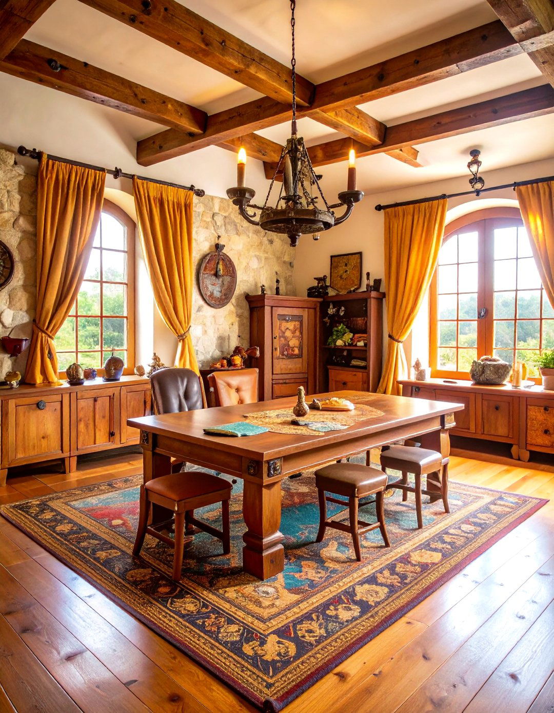 Medieval Fantasy Adventure Room - 25 Game Room Ideas