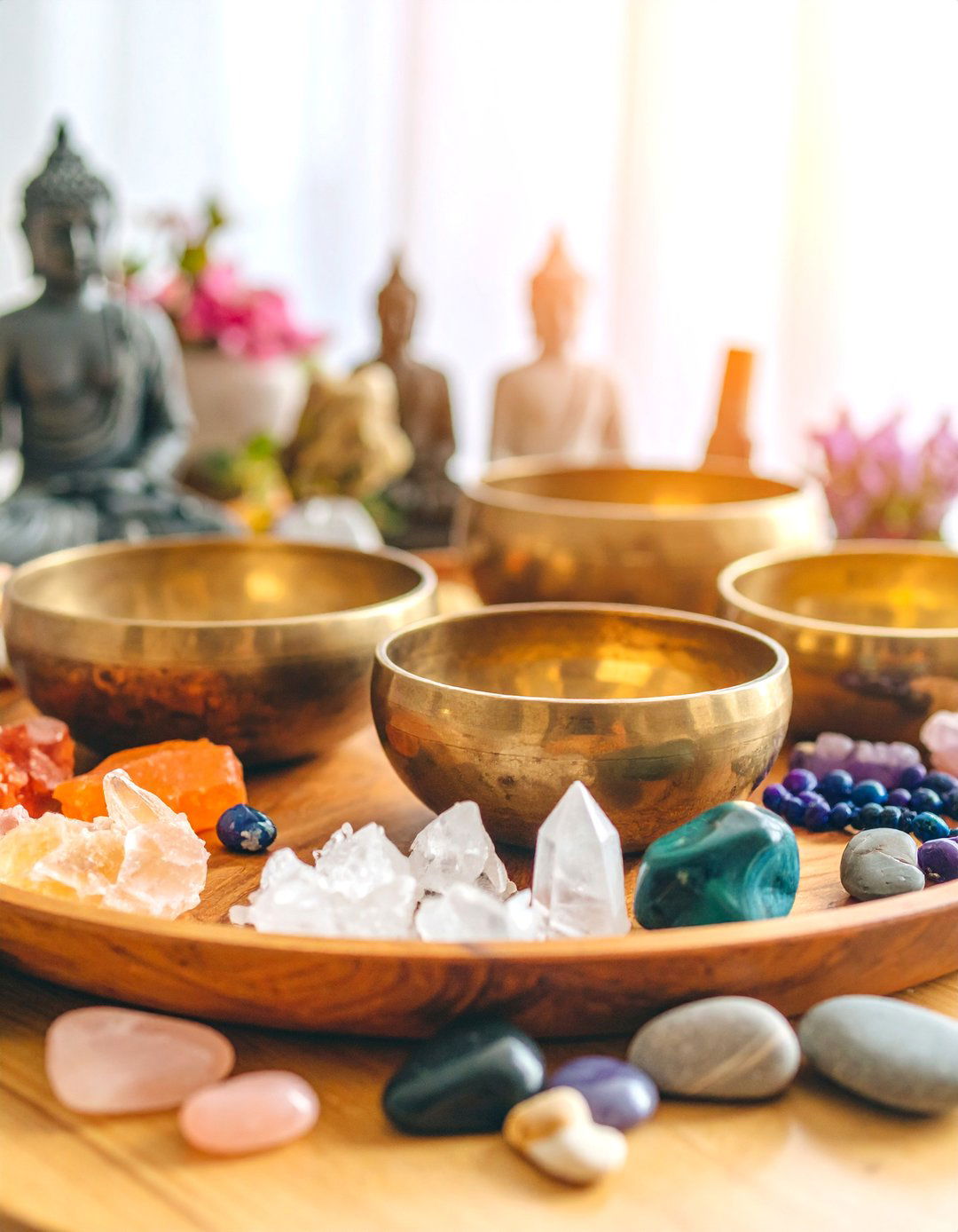 Meditation Mindfulness Spiritual Sanctuary Tray - 25 Tray Decor Ideas