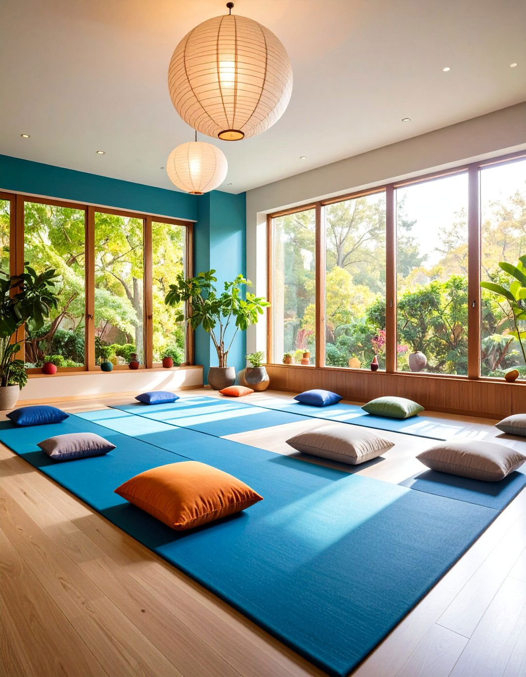 Meditation Space with Soundproofing and Minimal Decor - 25 Spare Room Ideas