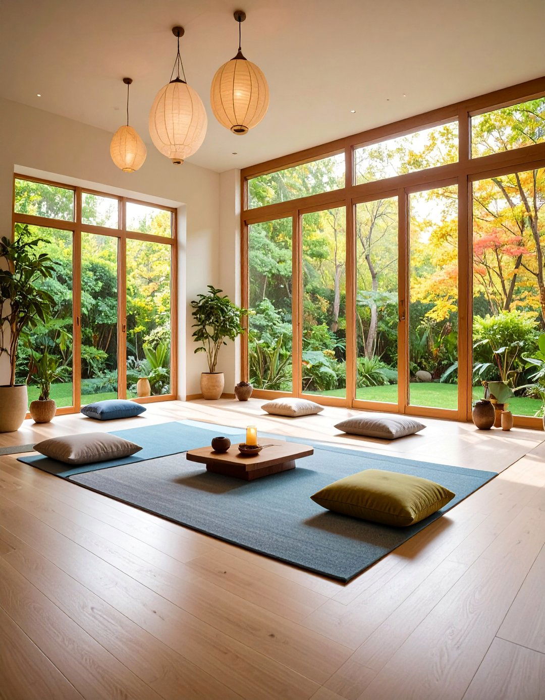 Meditation and Yoga Space with Storage - 25 Alcove Ideas