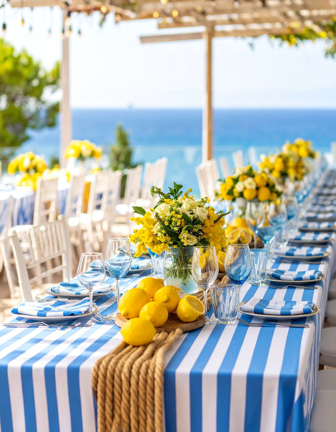 Mediterranean Coastal Bridal Shower - 25 Bridal Shower Ideas
