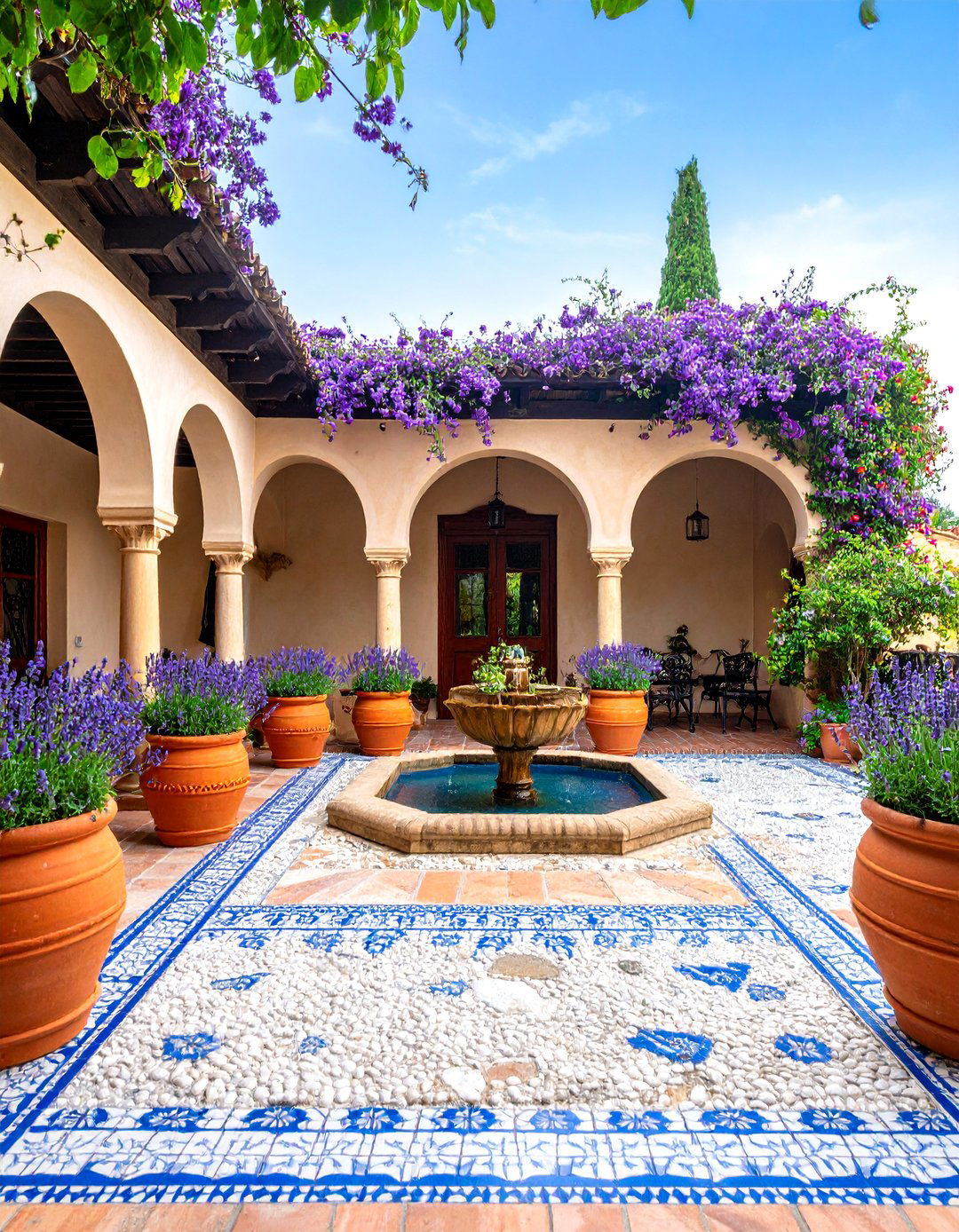 Mediterranean Courtyard Oasis - 25 Outdoor Decor Ideas