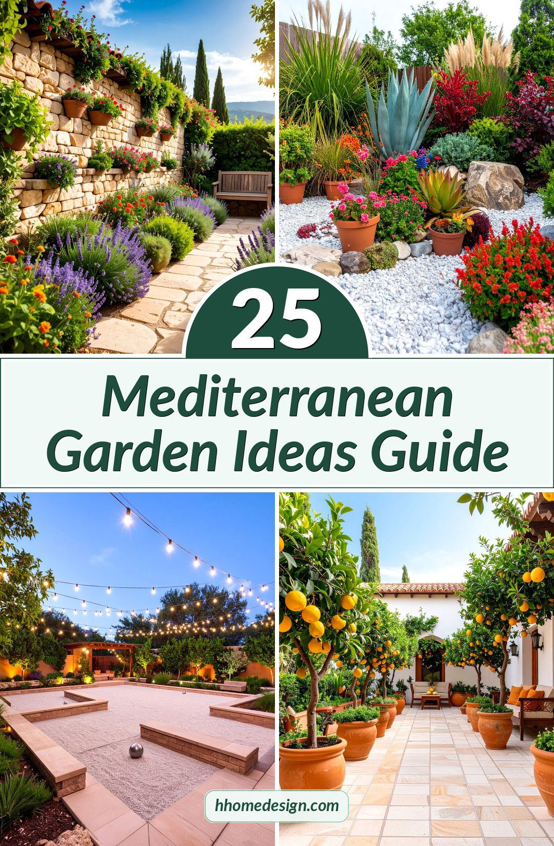 25 Mediterranean Garden Ideas Guide
