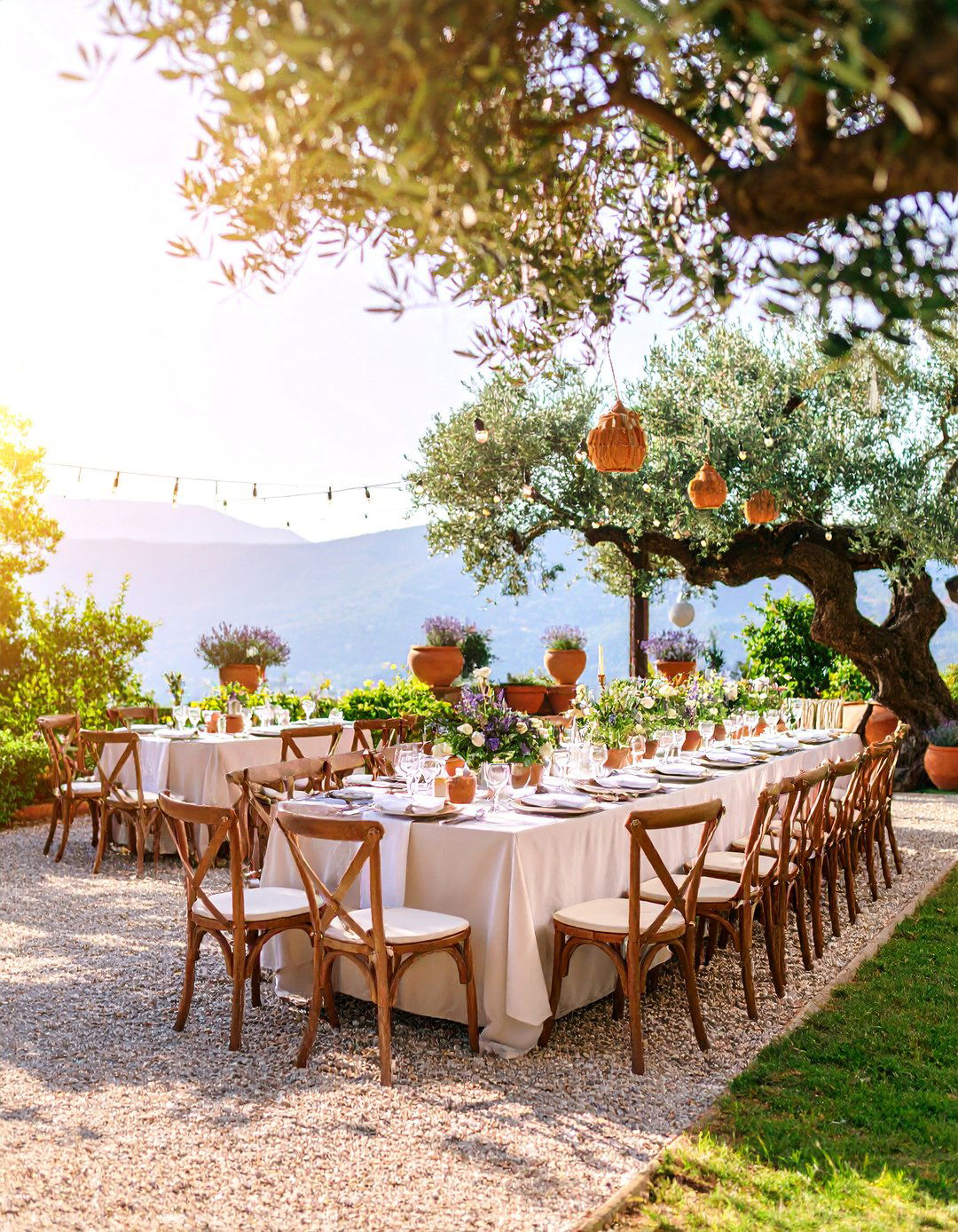 Mediterranean Garden Wedding with Olive Grove Charm - 25 Garden Wedding Ideas