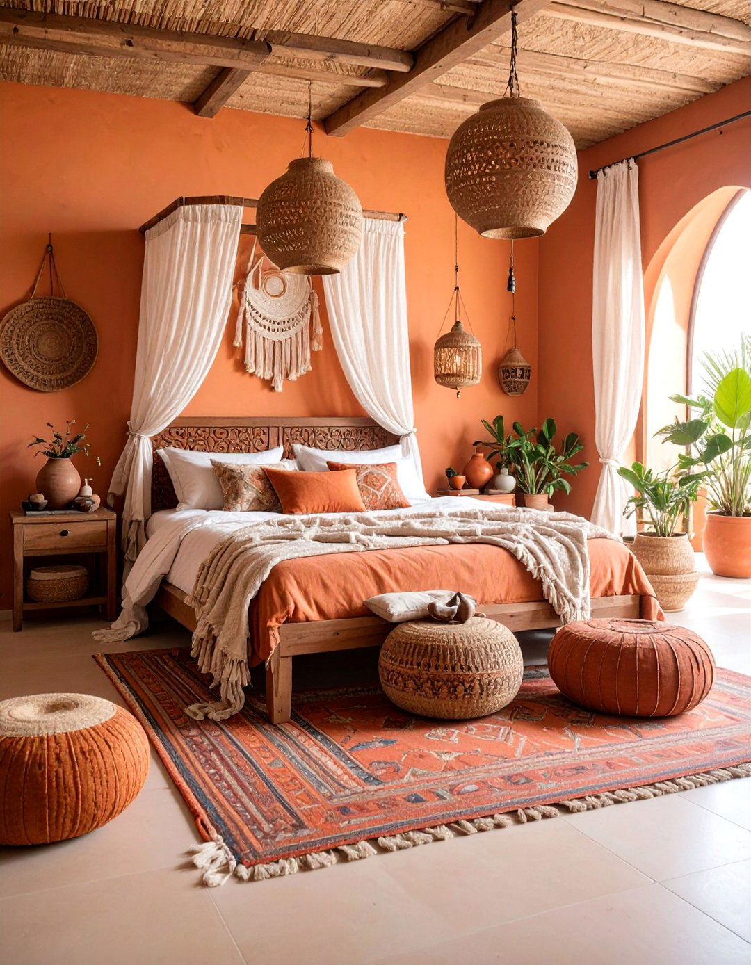 Mediterranean Guest Room with Warm Earth Tones - 25 guest room ideas