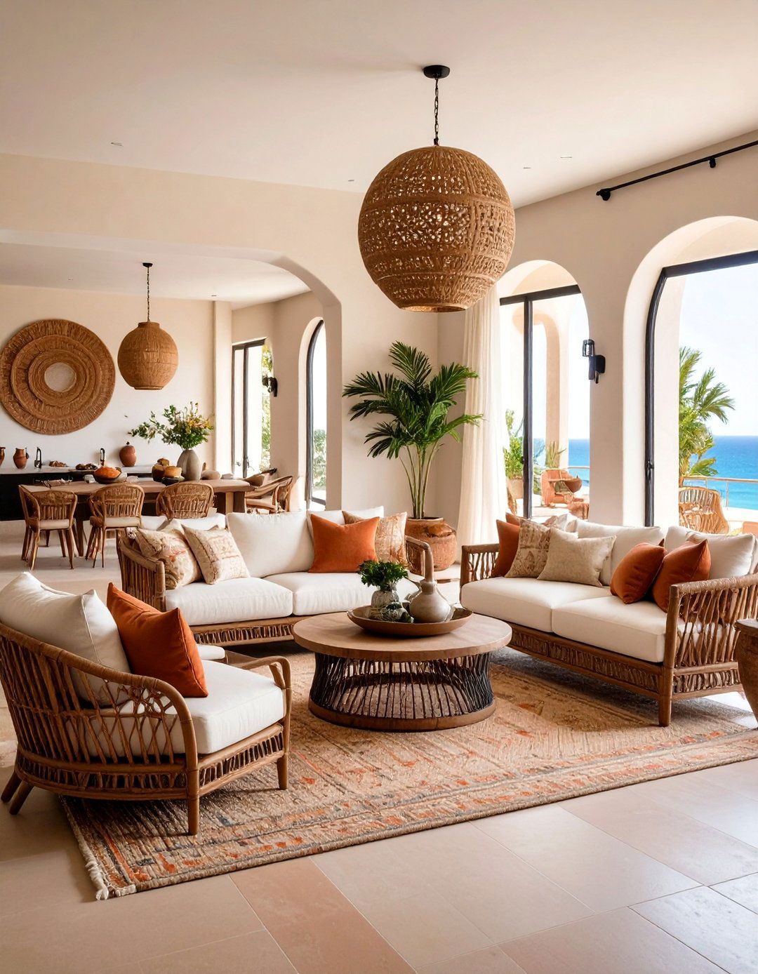 Mediterranean Inspired Condo Living Room - 25 Condo Living Room Ideas