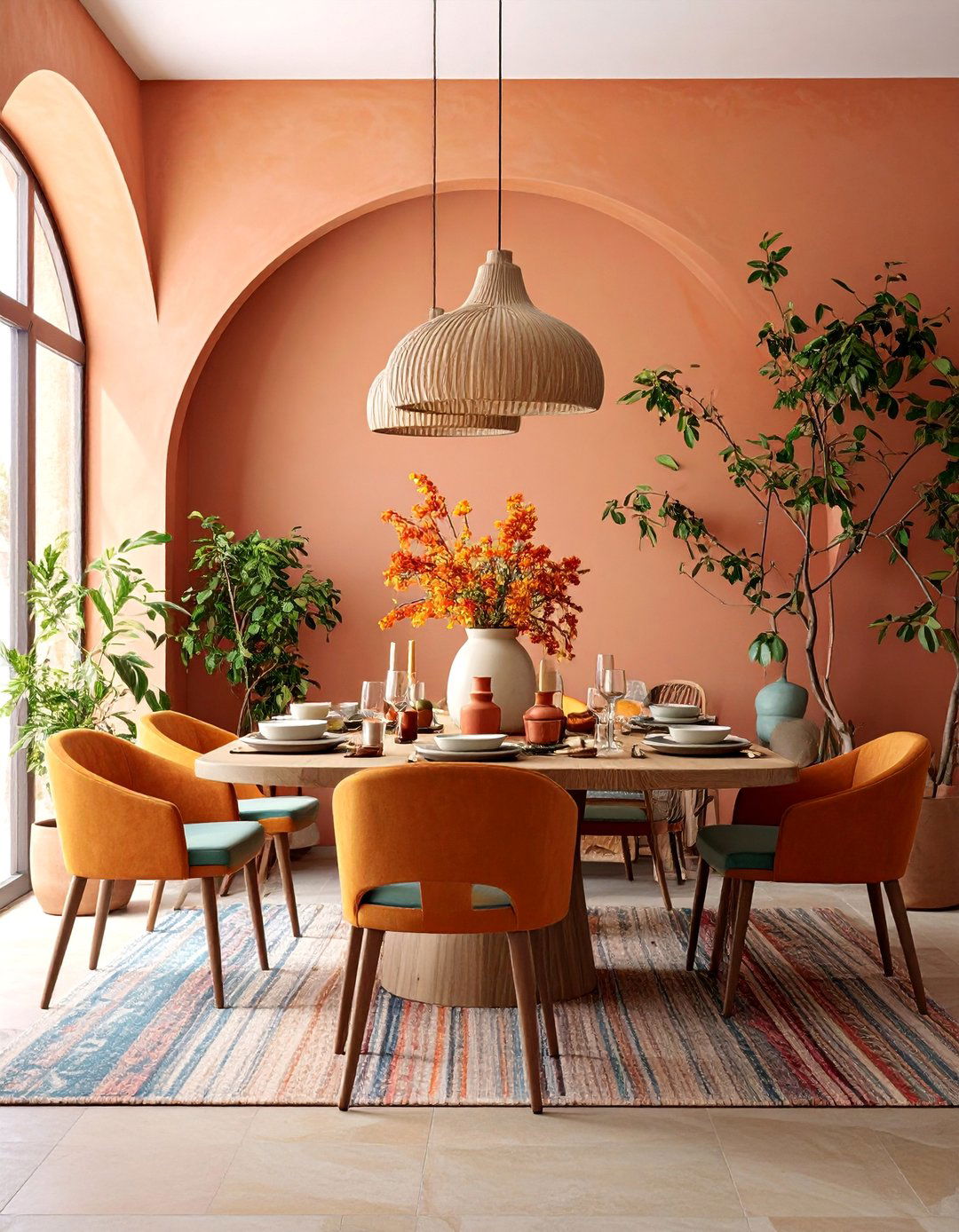 Mediterranean Inspired Textured Panel Finish - 25 Half Wall Paneling Ideas