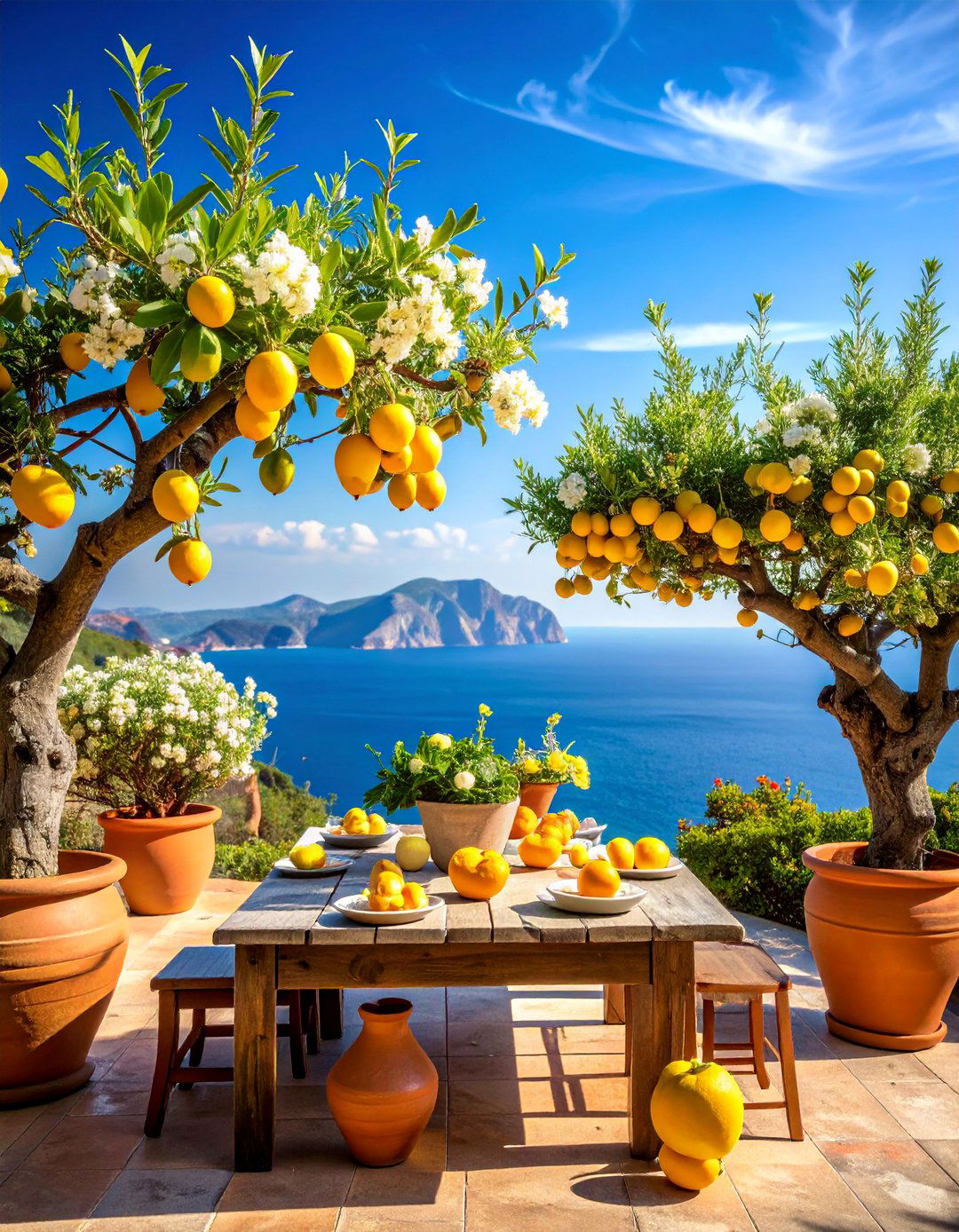 Mediterranean Olive Branch Centerpiece - 25 Wedding Centerpiece Ideas