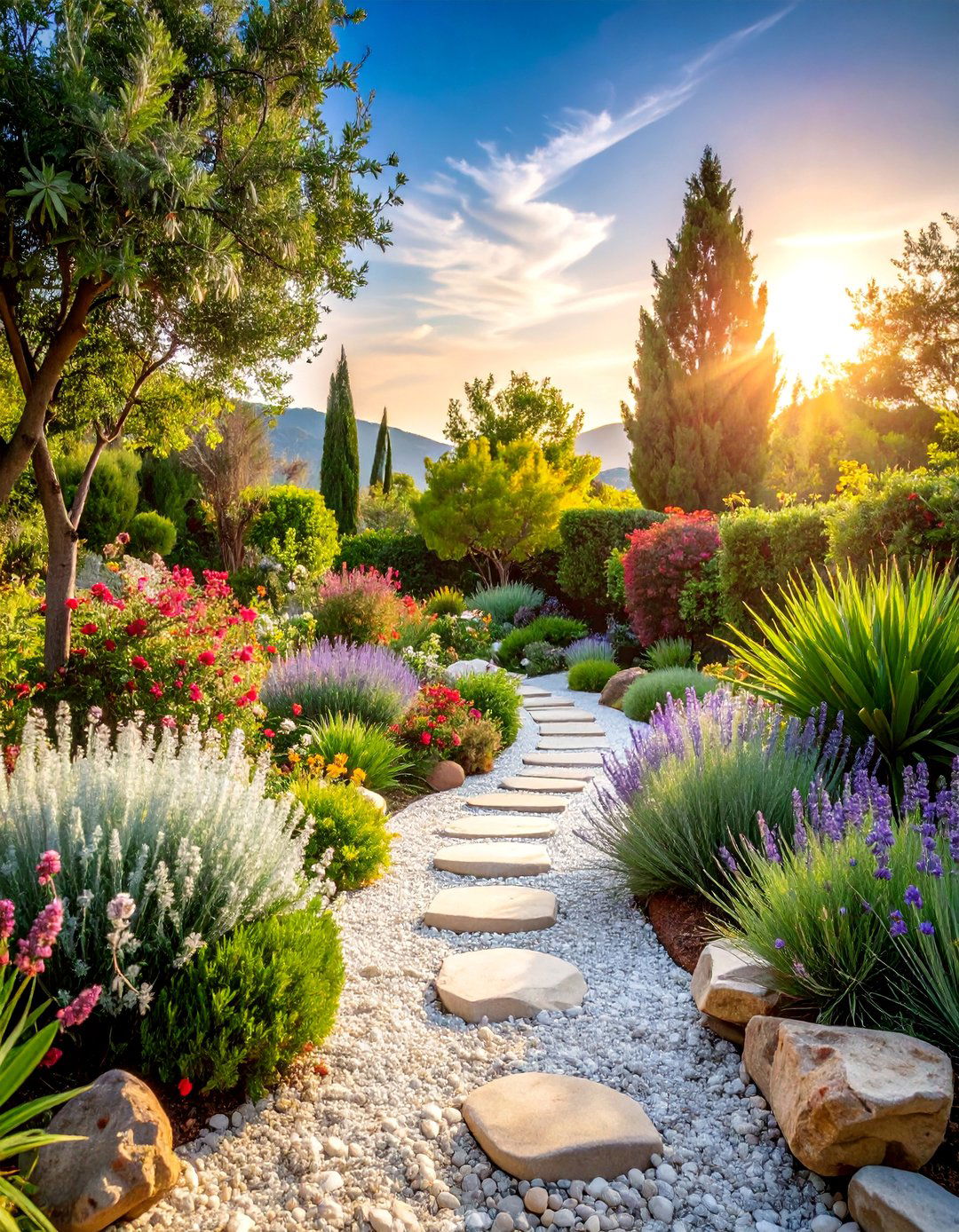 Mediterranean Spring Garden Retreat - 25 Spring Garden Ideas