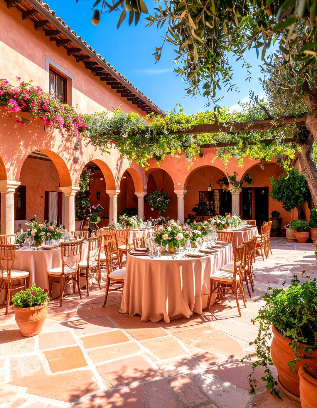 Mediterranean Villa Wedding - 25 Wedding Theme Ideas