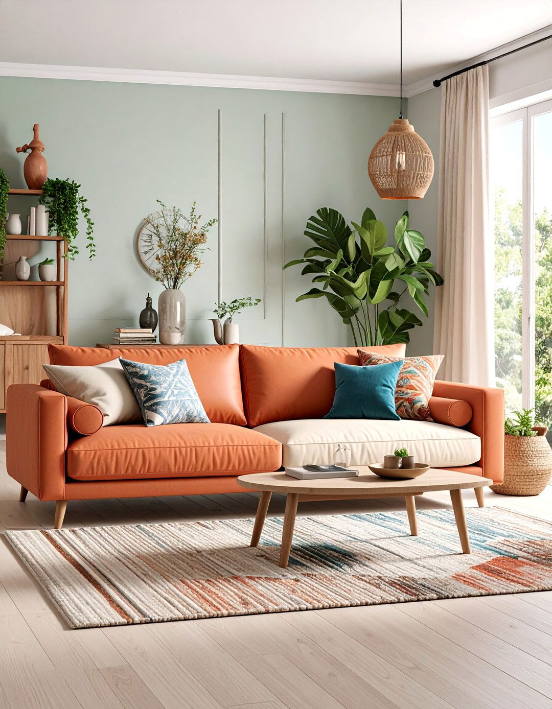 Mediterranean Warmth - 25 Mismatched Sofas in Living Room Ideas