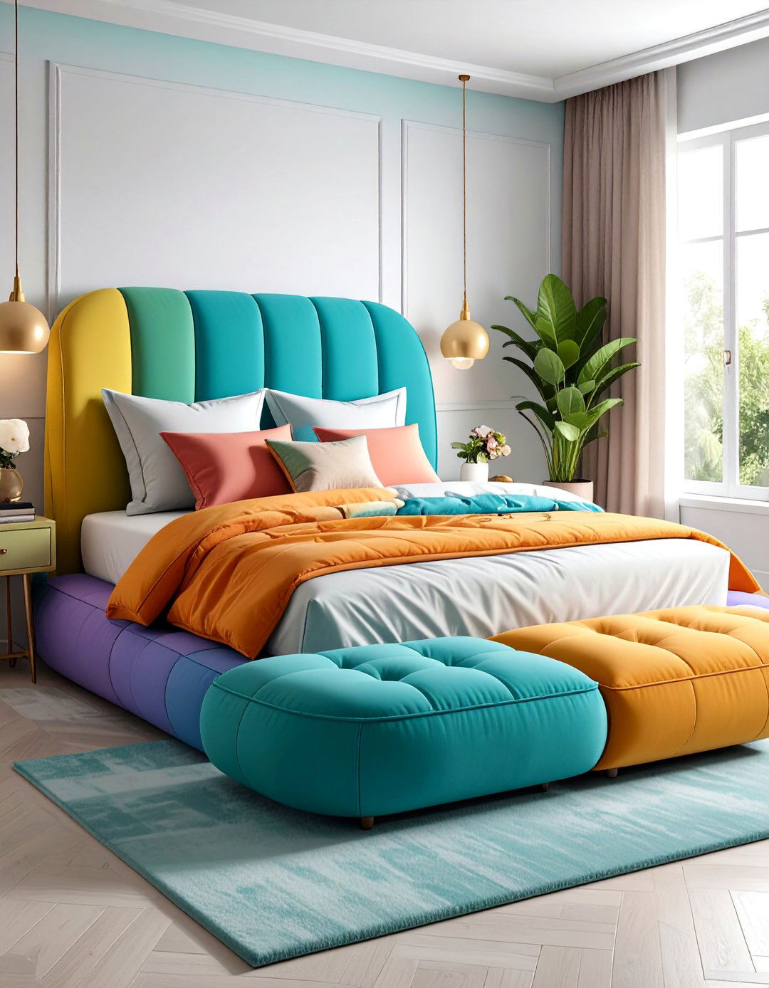 Memory Foam Seating in Designer Fabrics - 25 Hypebeast Room Decor Ideas