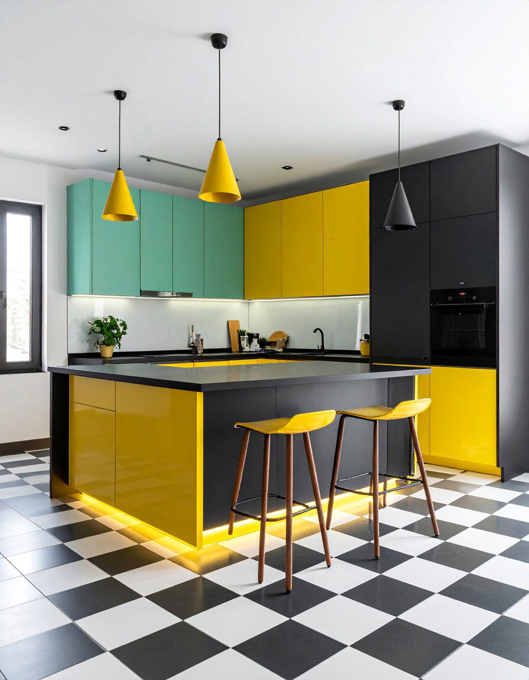 Memphis Style s Kitchen - 25 1980s Kitchen Ideas