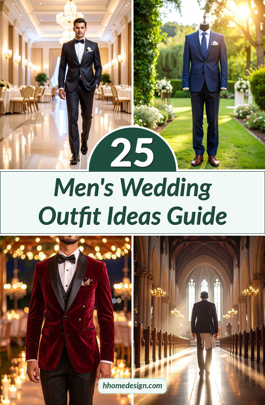 25 Men's Wedding Outfit Ideas Guide