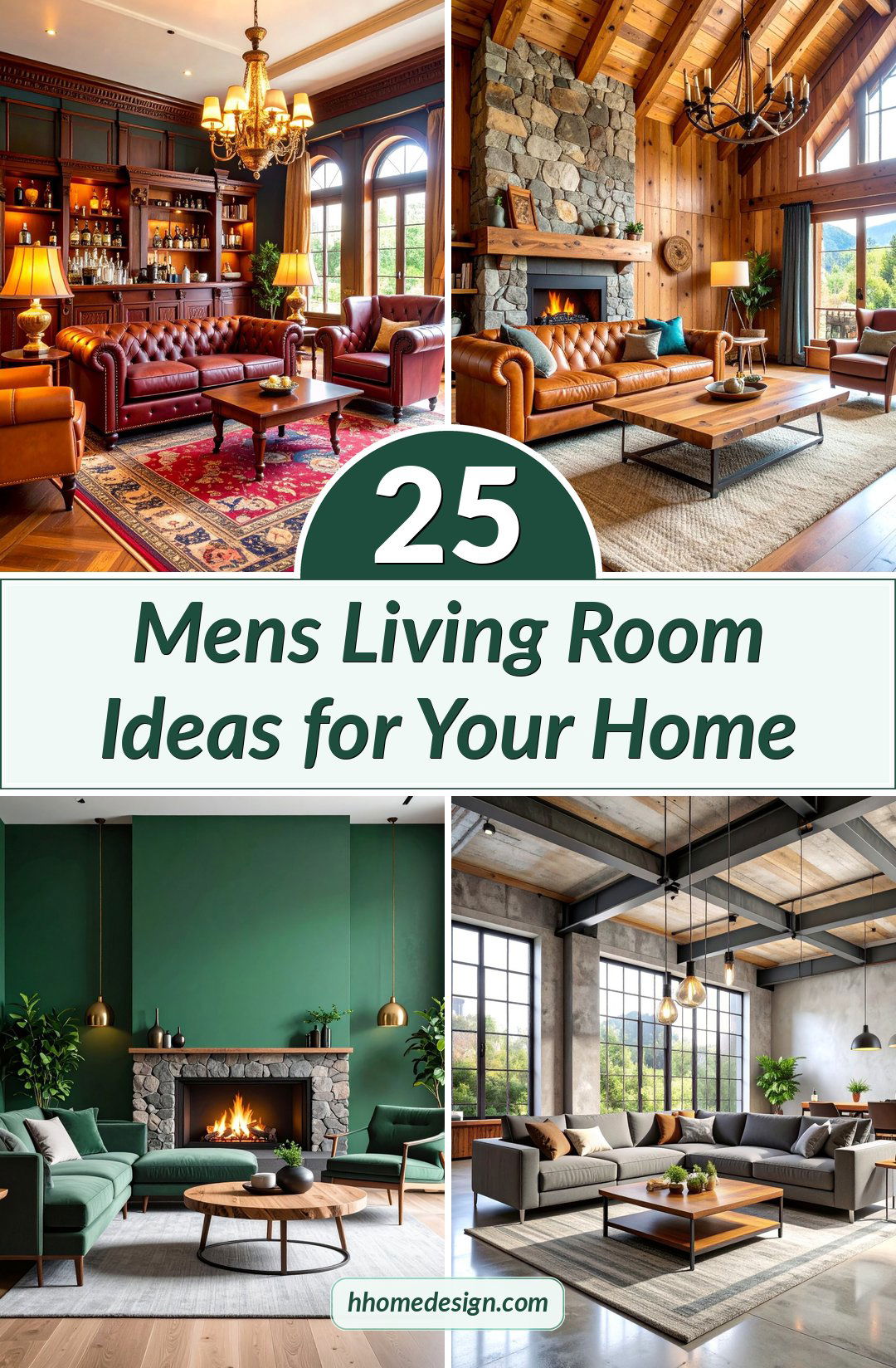 25 Mens Living Room Ideas for Your Home