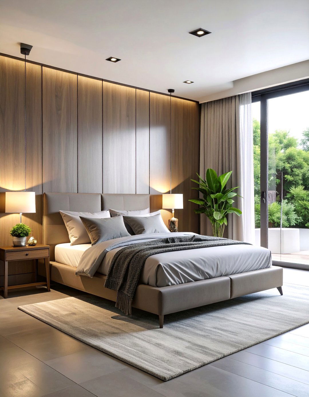 Metal Accent Panels - 25 Bedroom Door Decorating Ideas