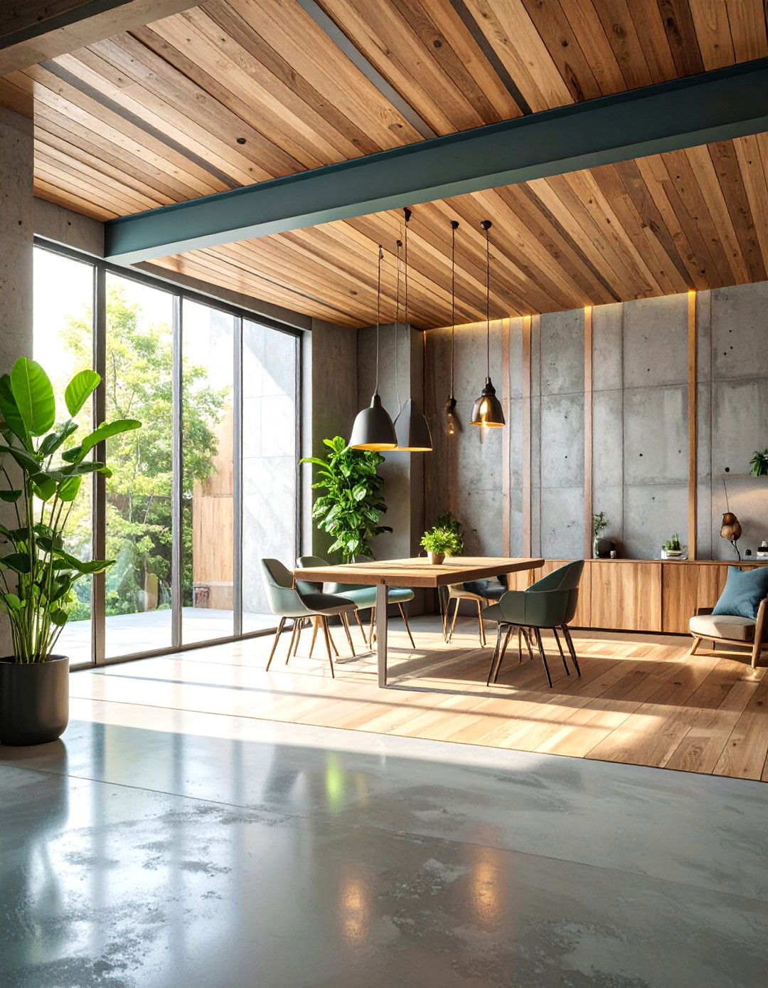 Metal Strip Modern Minimalism - 25 Floor Transition Ideas