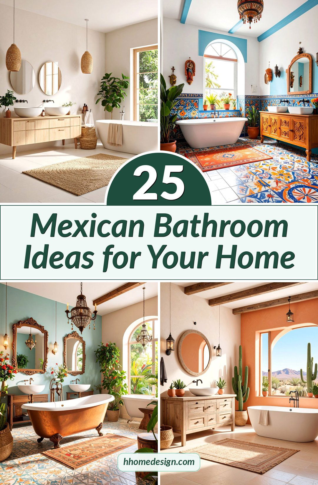 25 Mexican Bathroom Ideas for Your Home