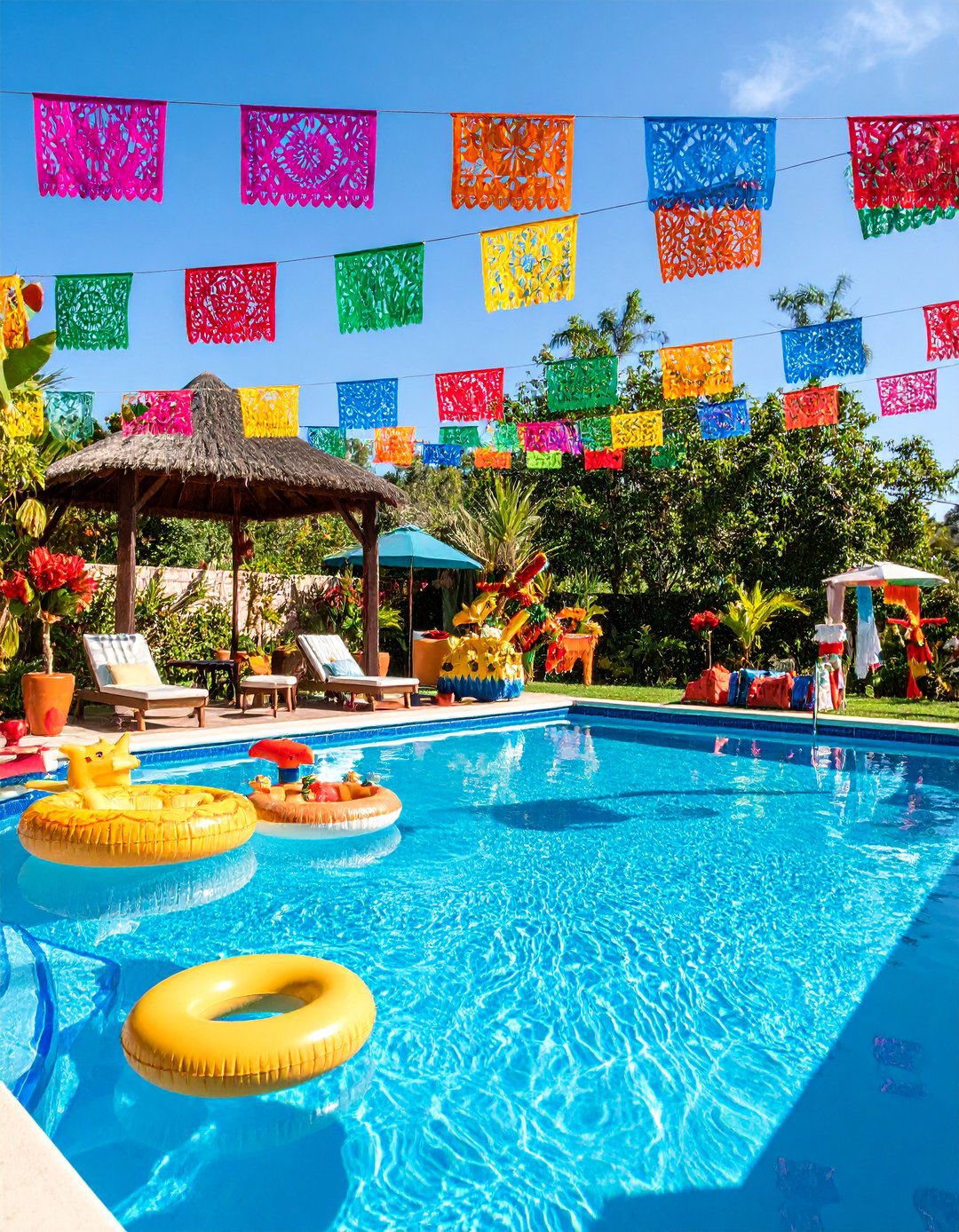 Mexican Fiesta Pool Party - 25 Pool Party Ideas