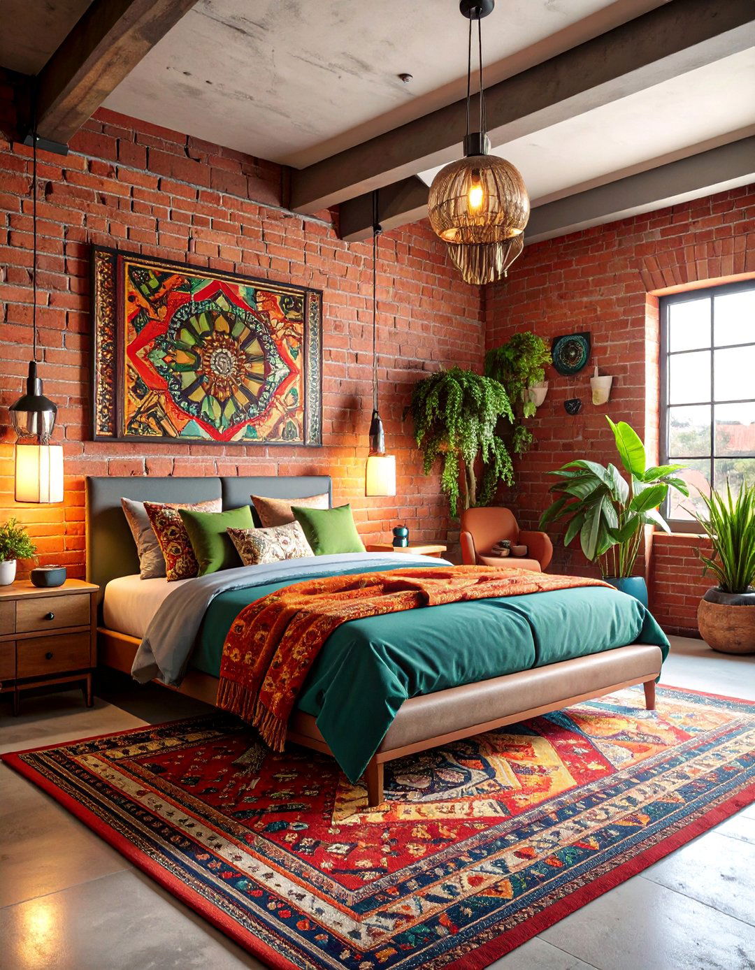 Mexican Urban Loft Contemporary Bedroom - 25 Mexican Bedroom Ideas