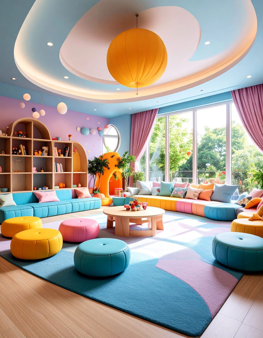 Mickey Mouse Playroom with Interactive Elements - 25 Mickey Mouse Room Decor Ideas