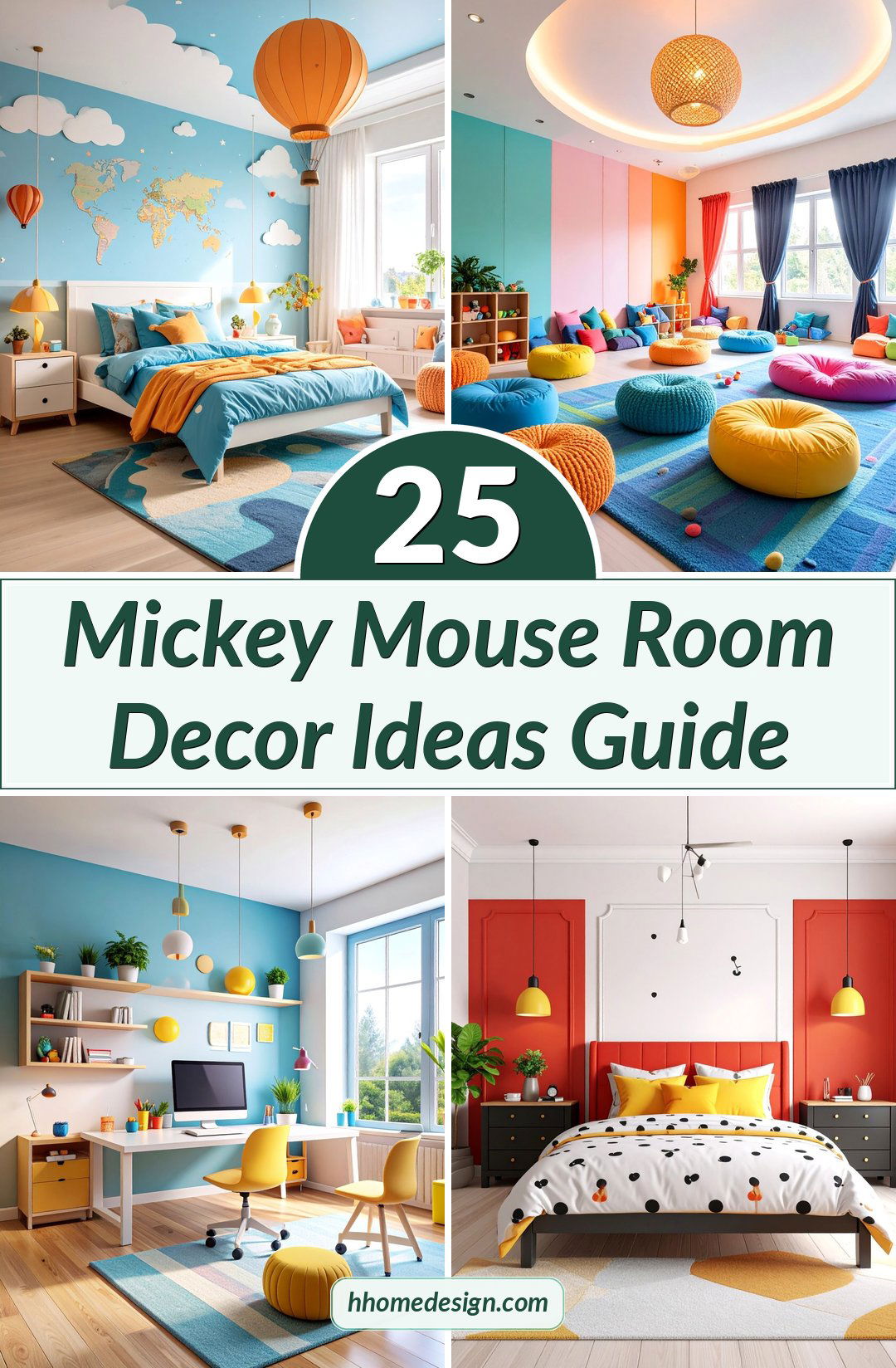 25 Mickey Mouse Room Decor Ideas Guide