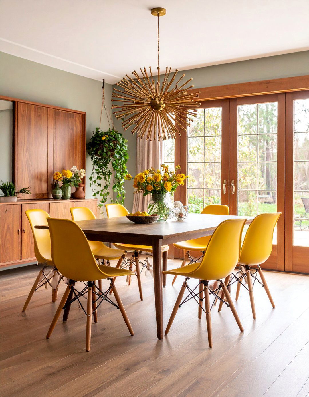 Mid Century Modern Casual Dining Room - 25 Casual Dining Room Ideas