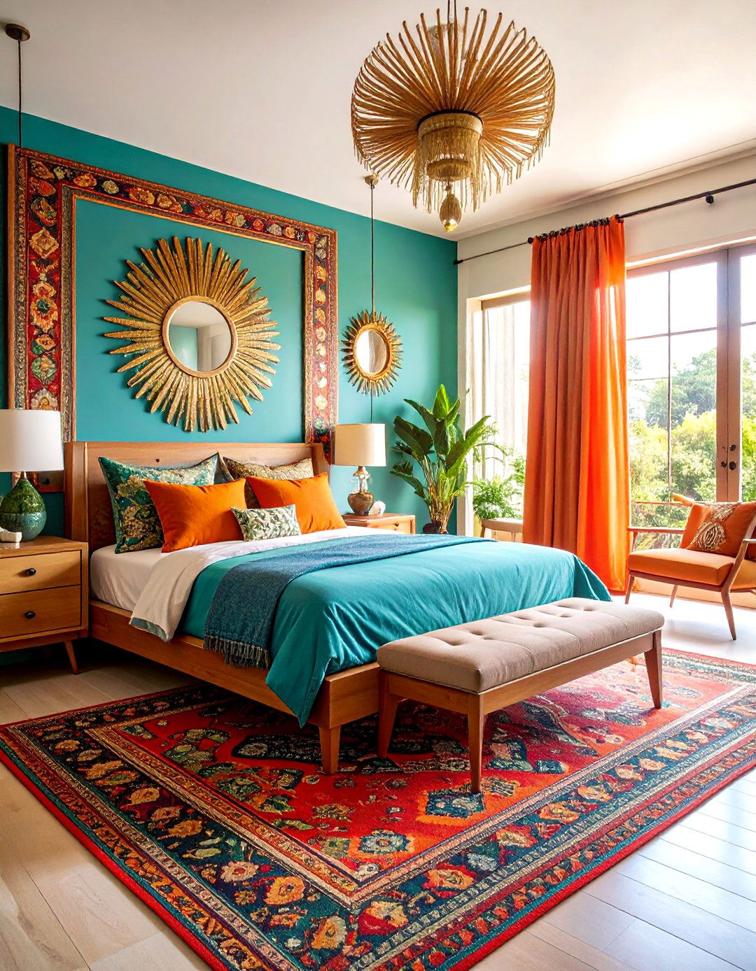 Mid Century Modern Eclectic Bedroom - 25 Eclectic Bedroom Ideas