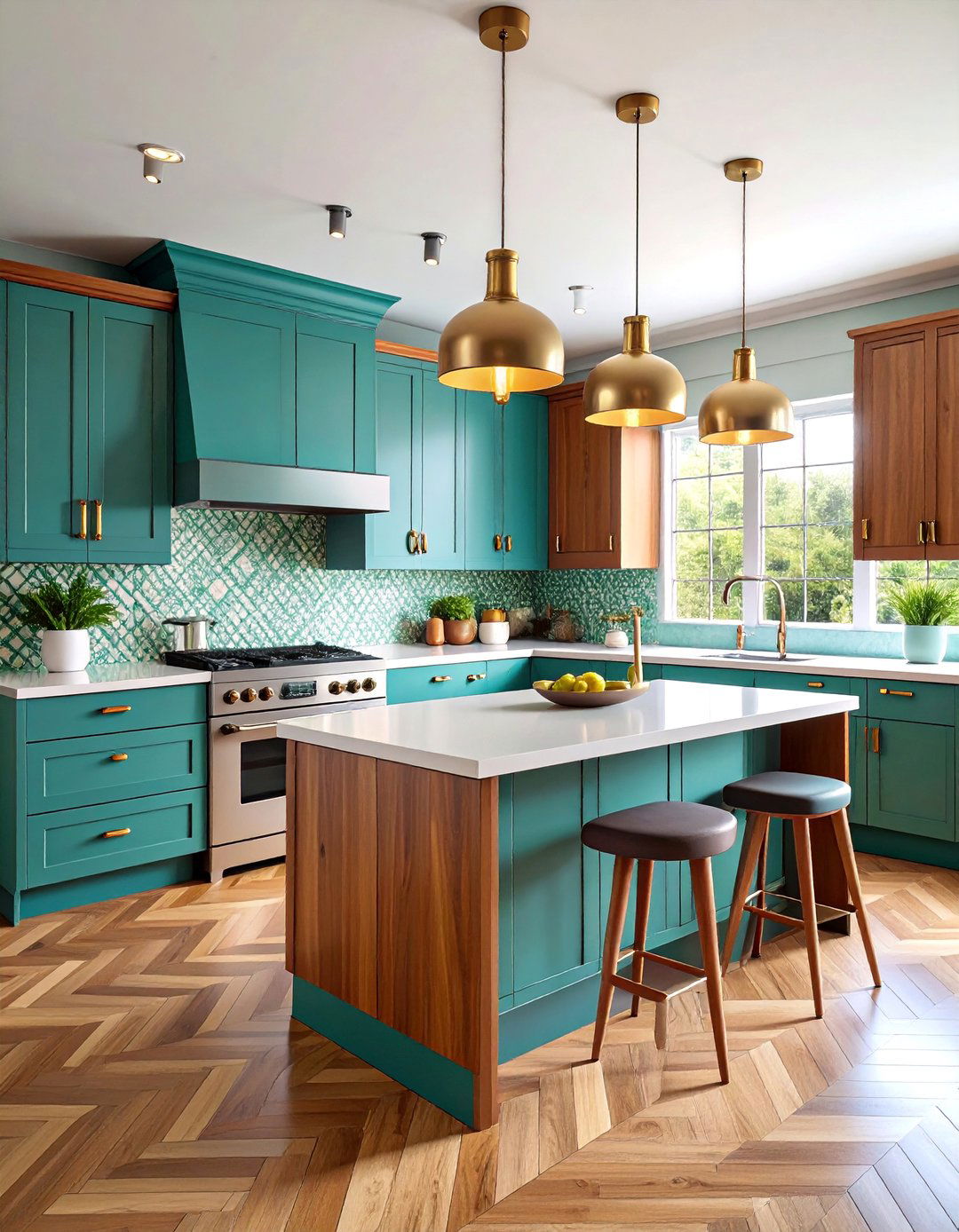 Mid Century Modern L Shaped Kitchen - 25 l shaped kitchen ideas