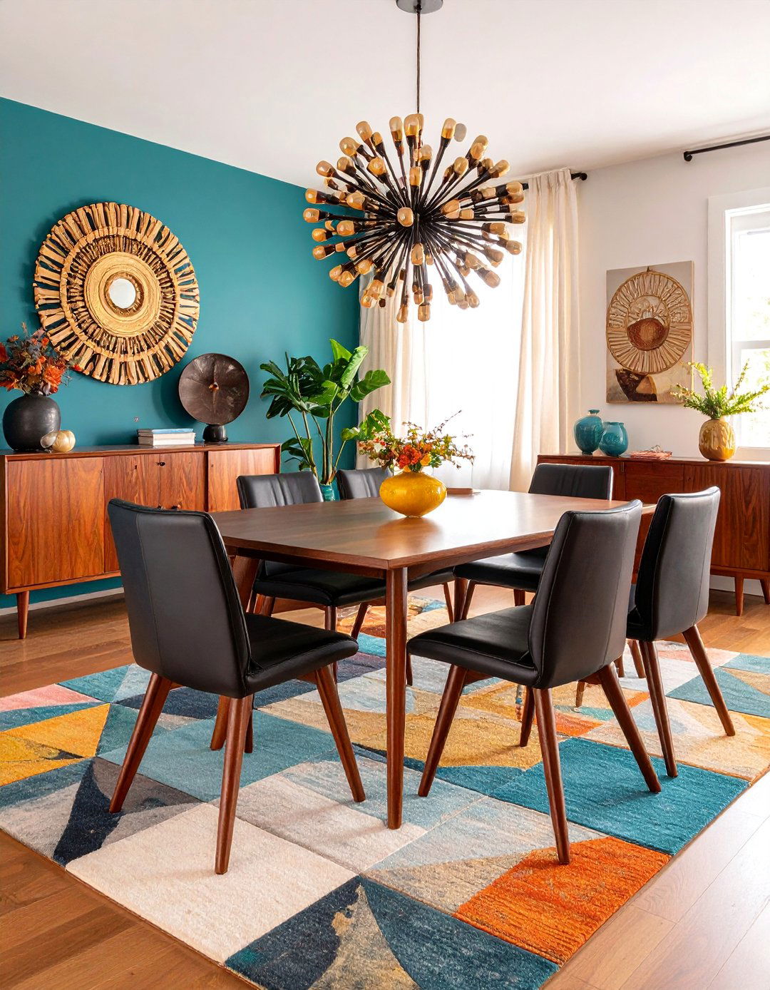 Mid Century Modern Masculine Dining Room - 25 masculine dining room ideas