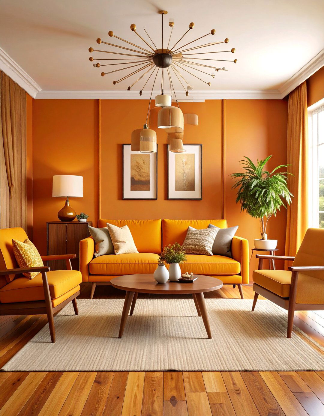 Mid Century Modern Minimalist Living Room - 25 Minimalist Living Room Ideas