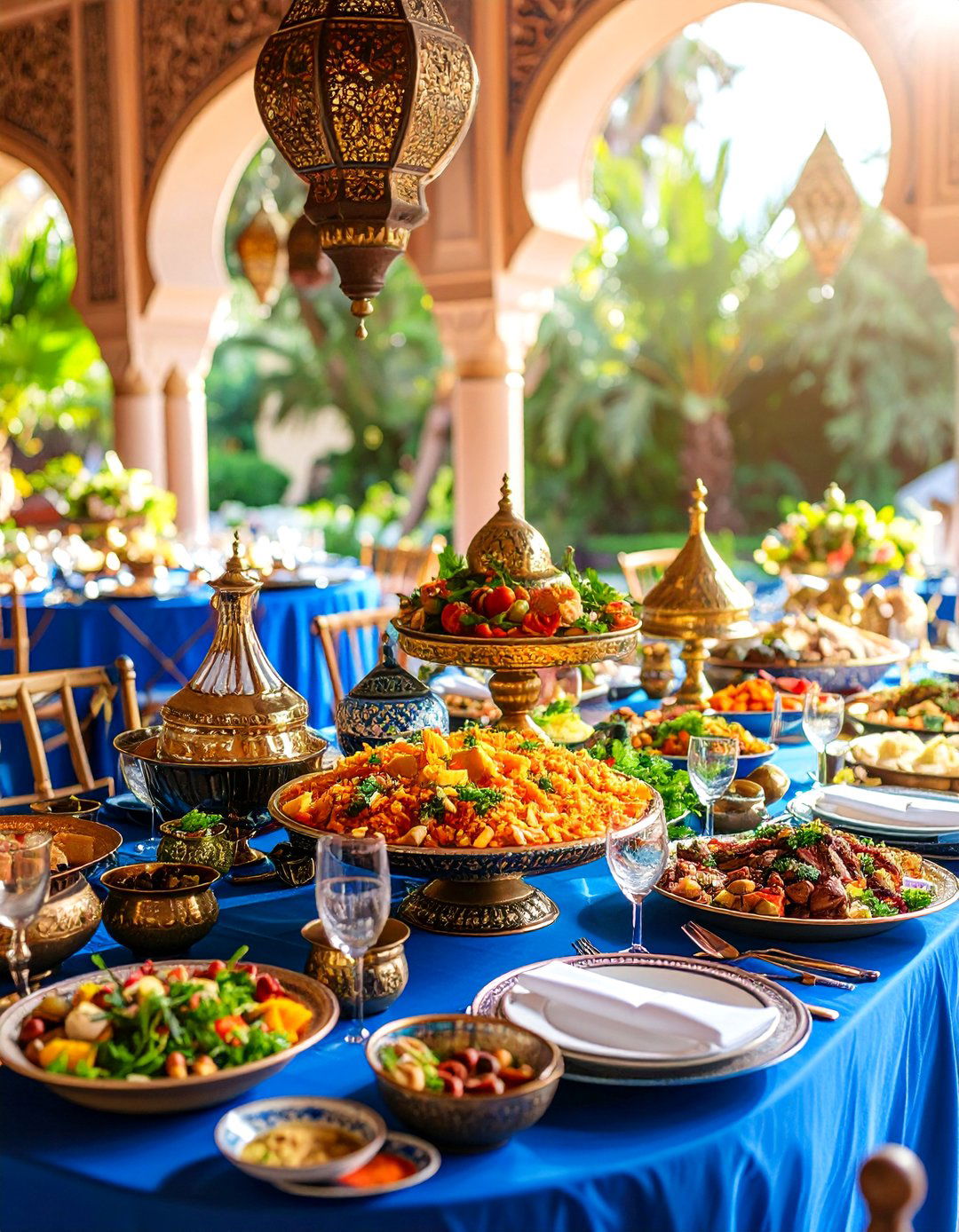Middle Eastern Themed Rehearsal Dinner with Cultural Elements - 25 Wedding Rehearsal Dinner Ideas