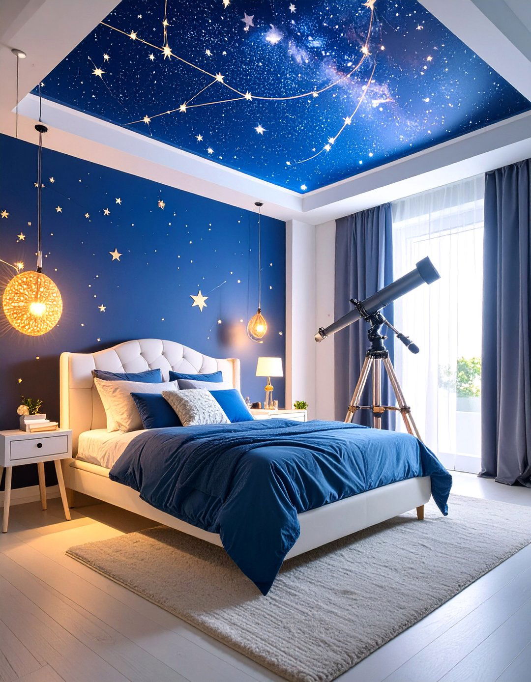 Midnight Celestial Vampire Observatory - 25 Vampire Bedroom Ideas