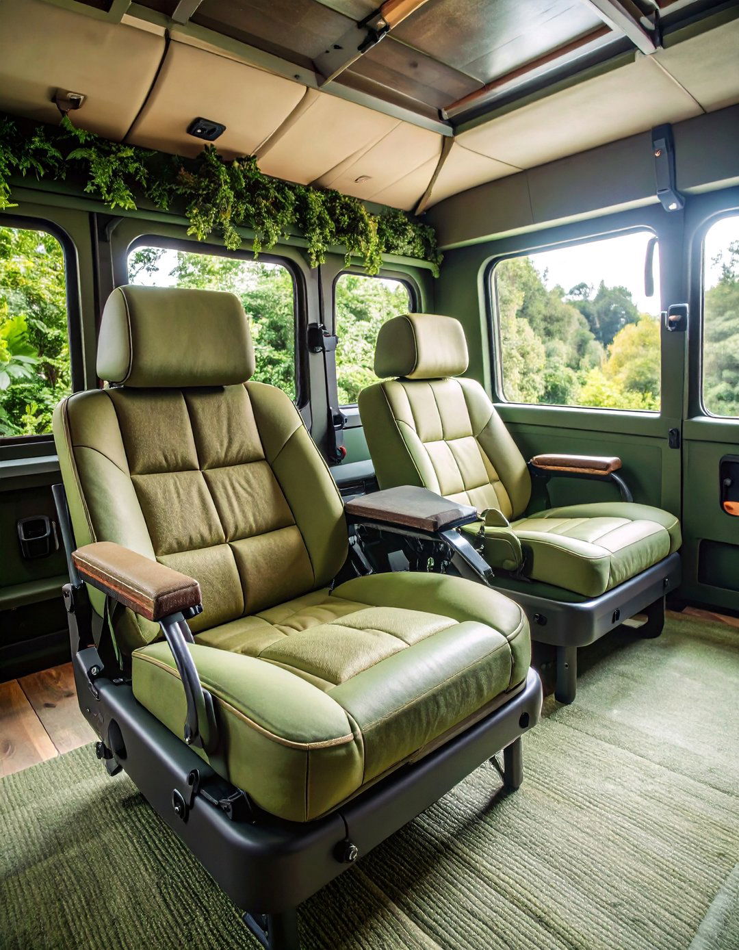 Military Surplus Jeep Seat Conversions - 25 Man Cave Seating Ideas