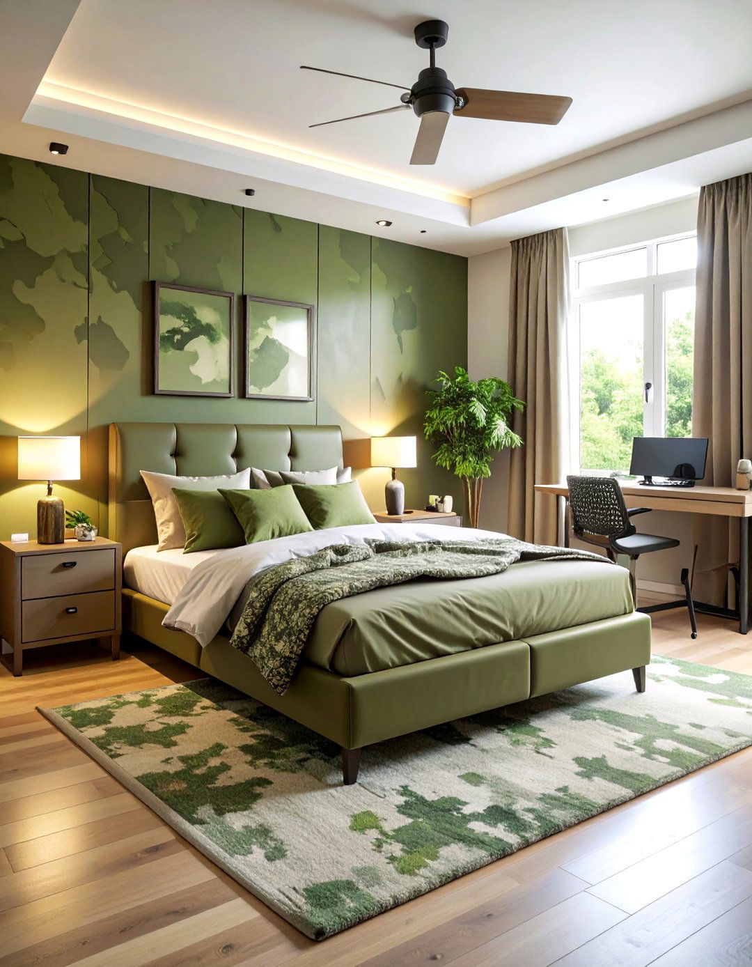Military Tactical Gaming Command Room - 25 Boys Gaming Bedroom Ideas