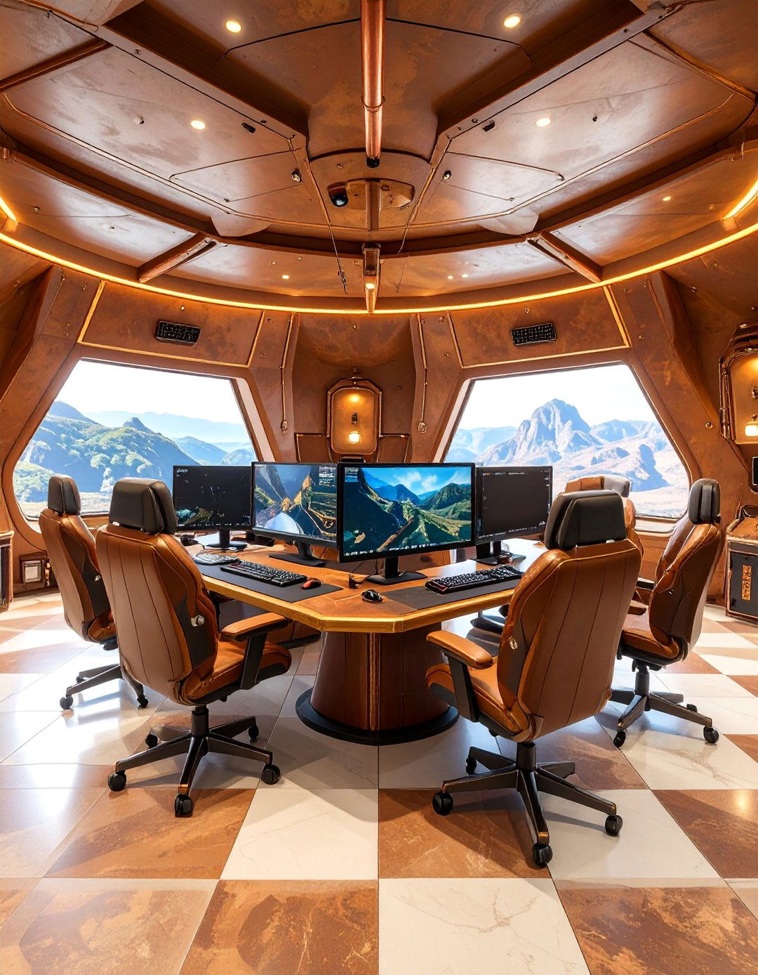 Millennium Falcon Cockpit Gaming Room - 25 Star Wars Room Ideas