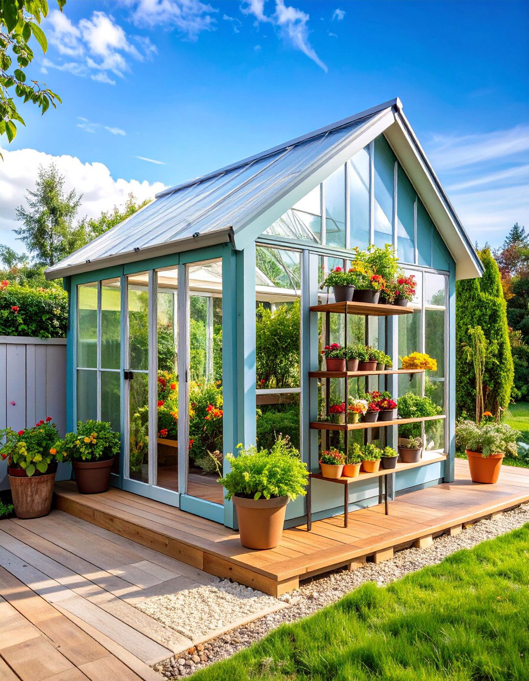 Mini Greenhouse Porch Garden - 25 Porch Greenhouse Ideas