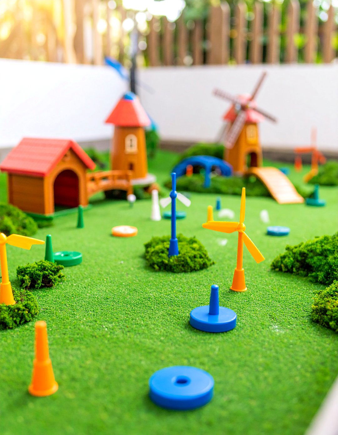 Miniature Golf Course with Themed Obstacles - 25 Backyard Putting Green Ideas
