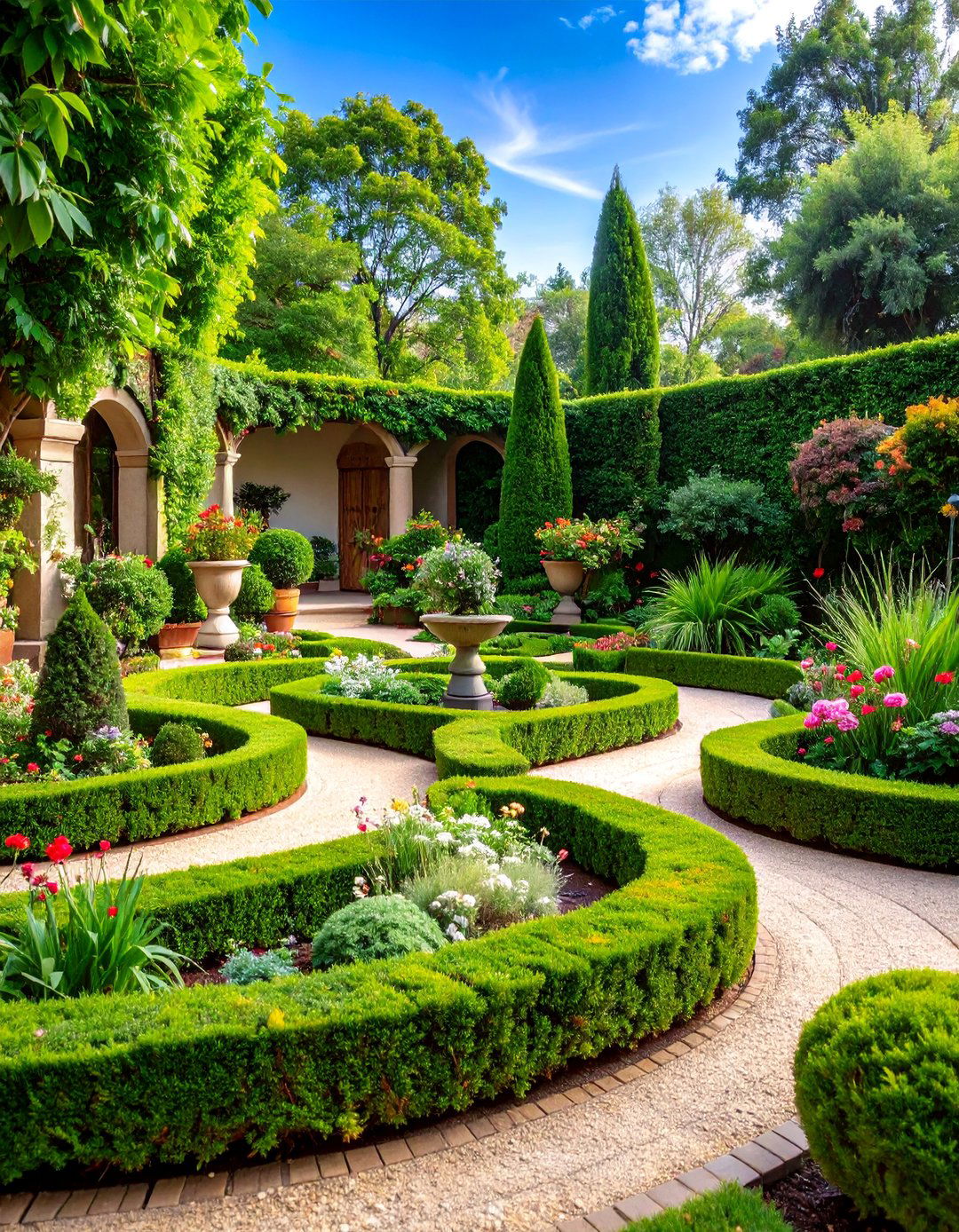 Miniature Parterre for Small Urban Spaces - 25 Parterre Garden Ideas