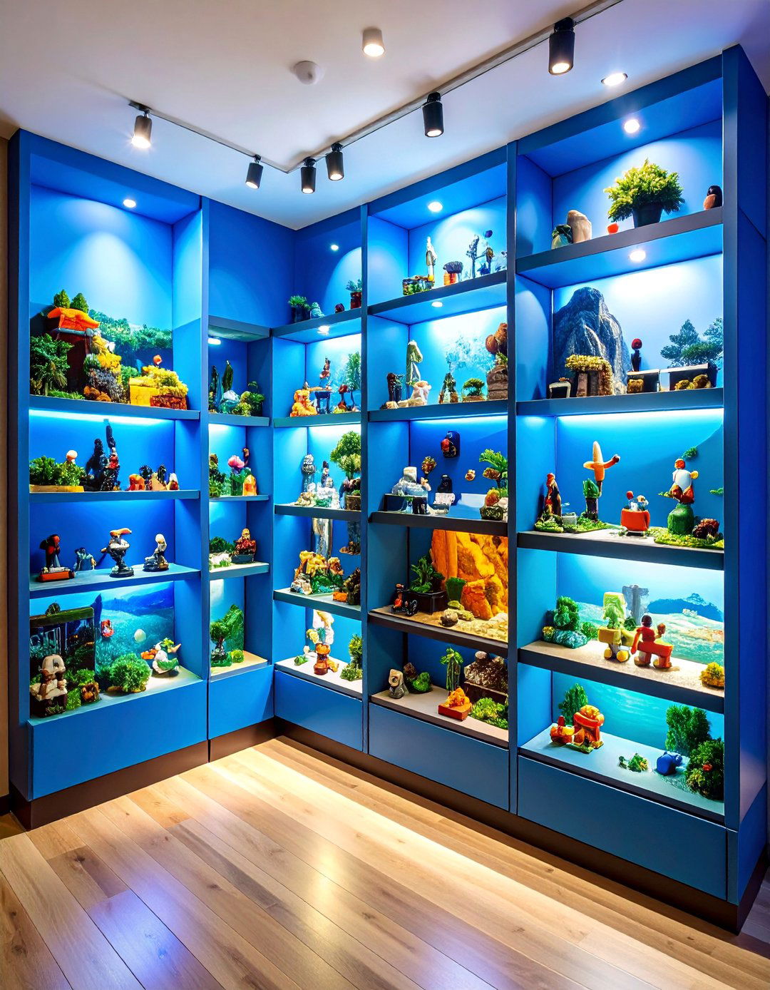Minifigure Display Gallery Storage - 25 Lego Storage Ideas